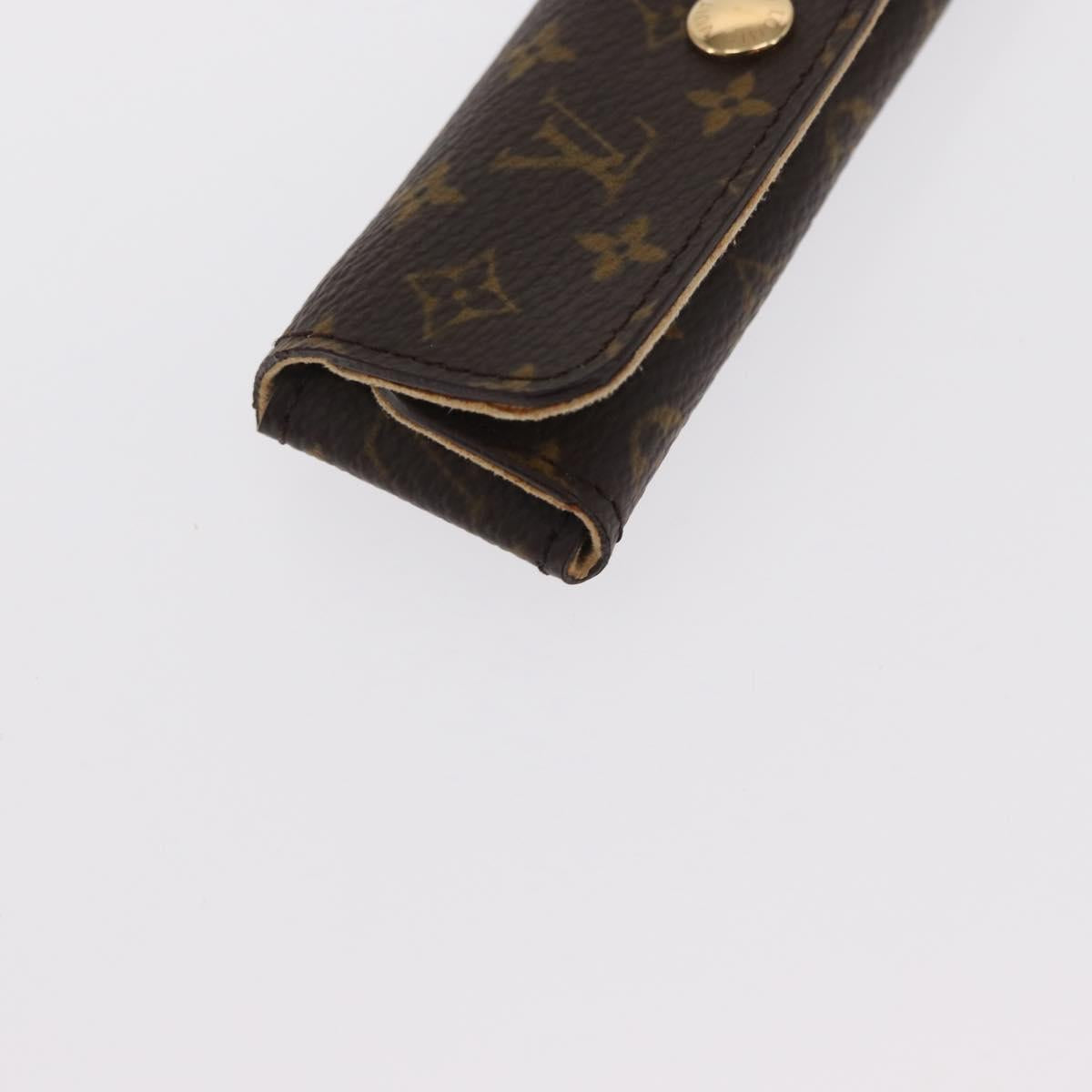 LOUIS VUITTON Brassle Monogram Links Bracelet 18K Gold 750 Q95011 Auth 169935SM