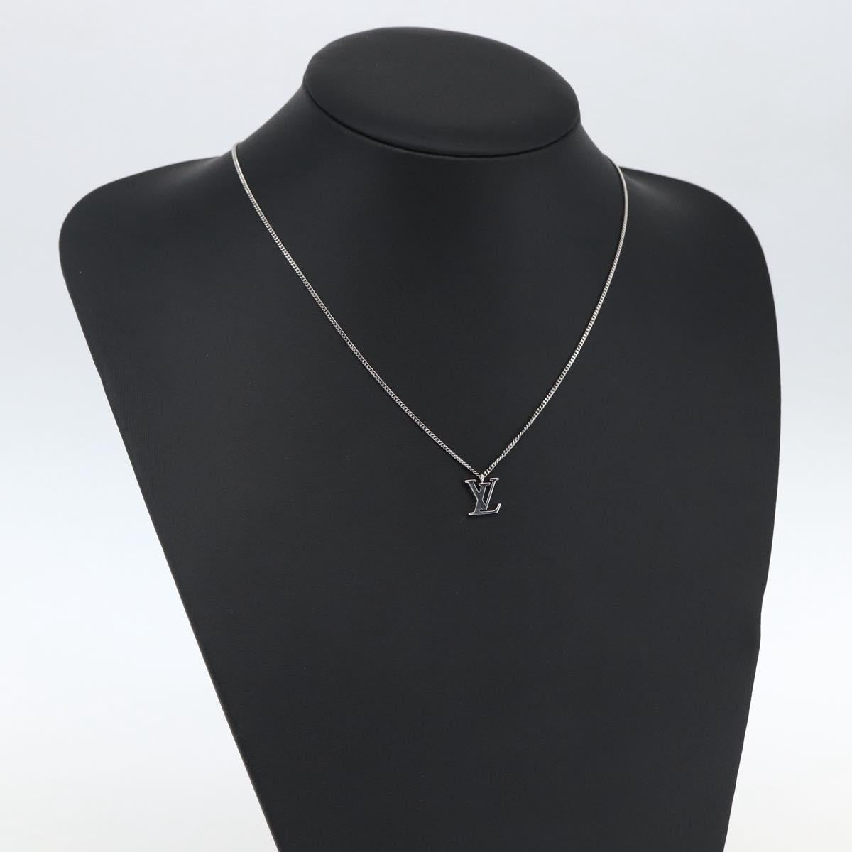 LOUIS VUITTON Pair of Necklaces And Pendants LV ET Pastille 18 750 Auth 169938SM