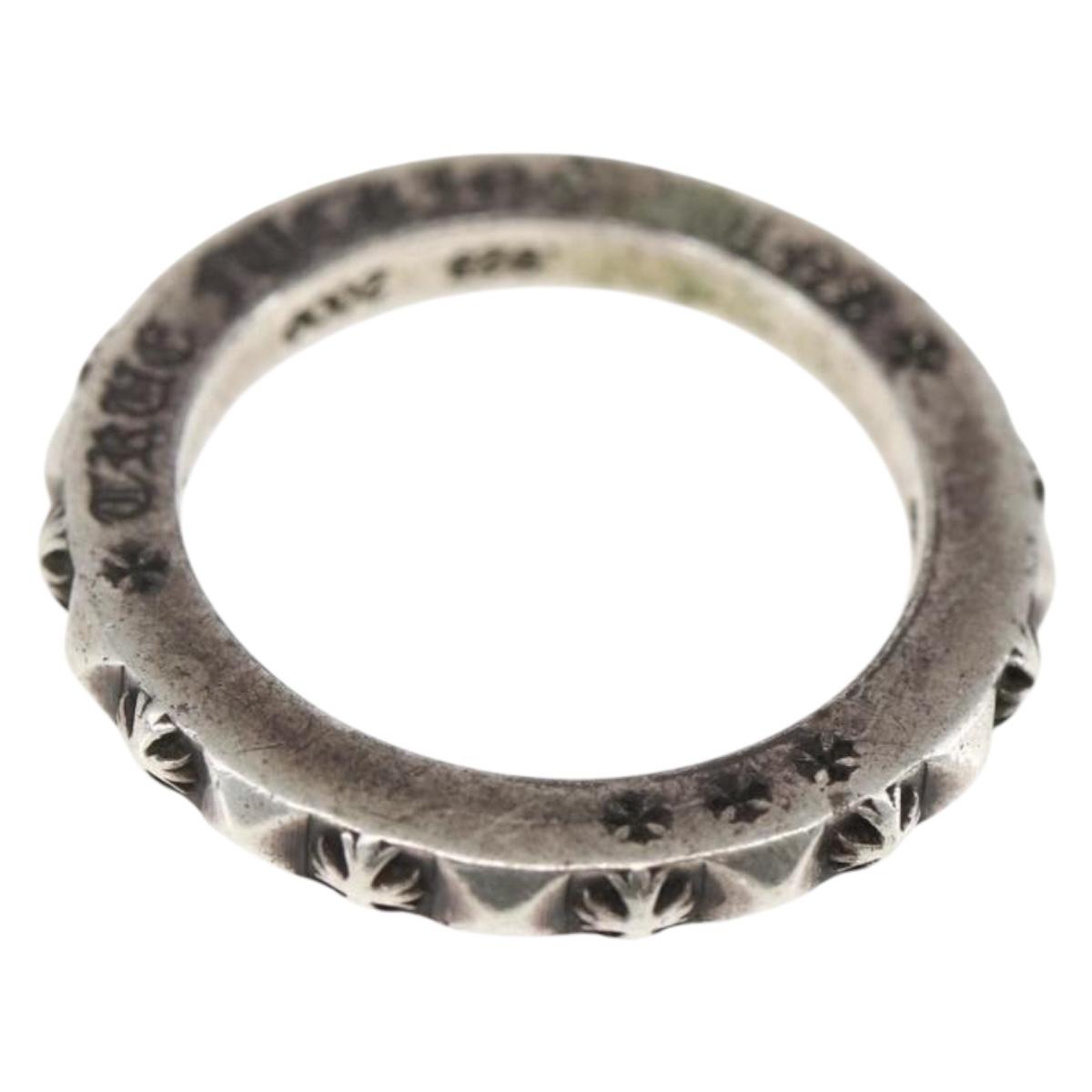 Chrome Hearts TFP CH Plus Punk Ring Ring Ag925 Silver Auth 169943SM