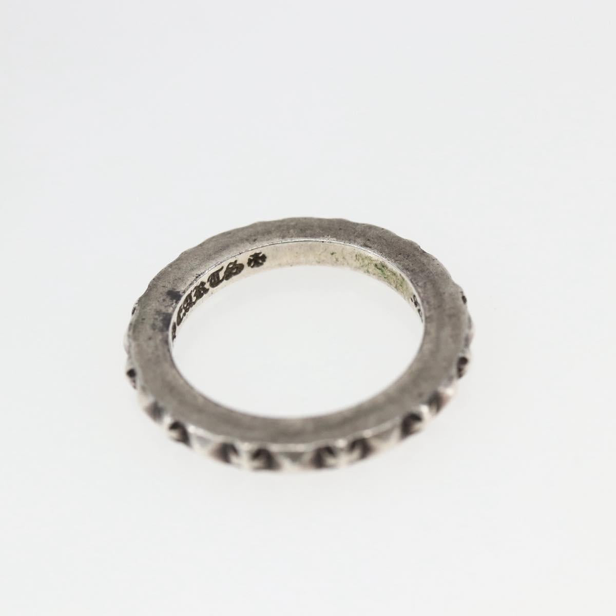 Chrome Hearts TFP CH Plus Punk Ring Ring Ag925 Silver Auth 169943SM
