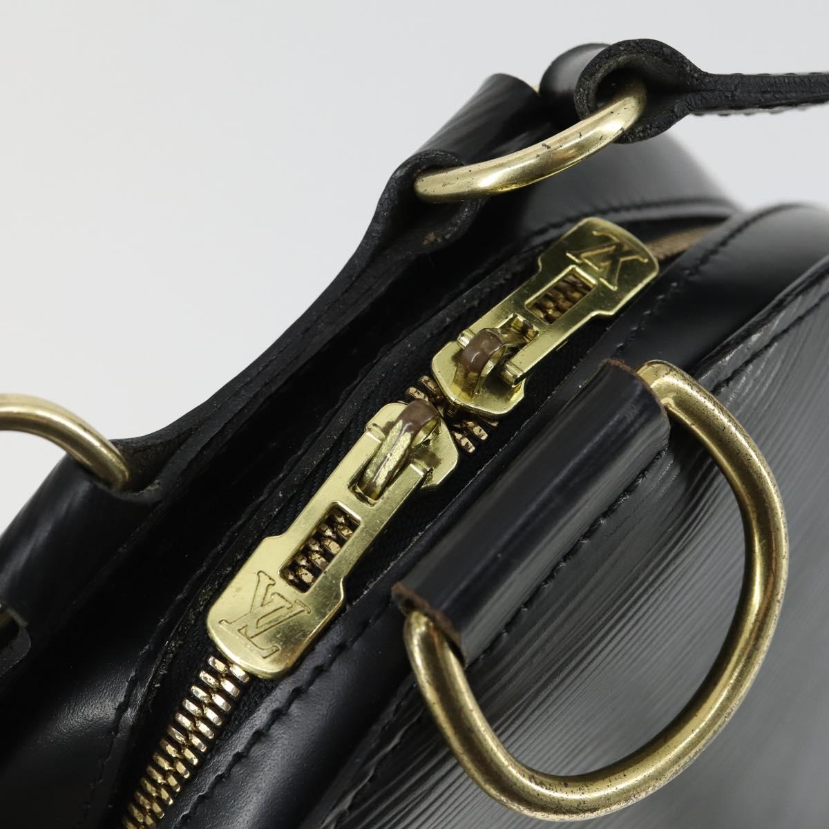 LOUIS VUITTON Epi Mabillon Backpack Black M52232 LV Auth 169981
