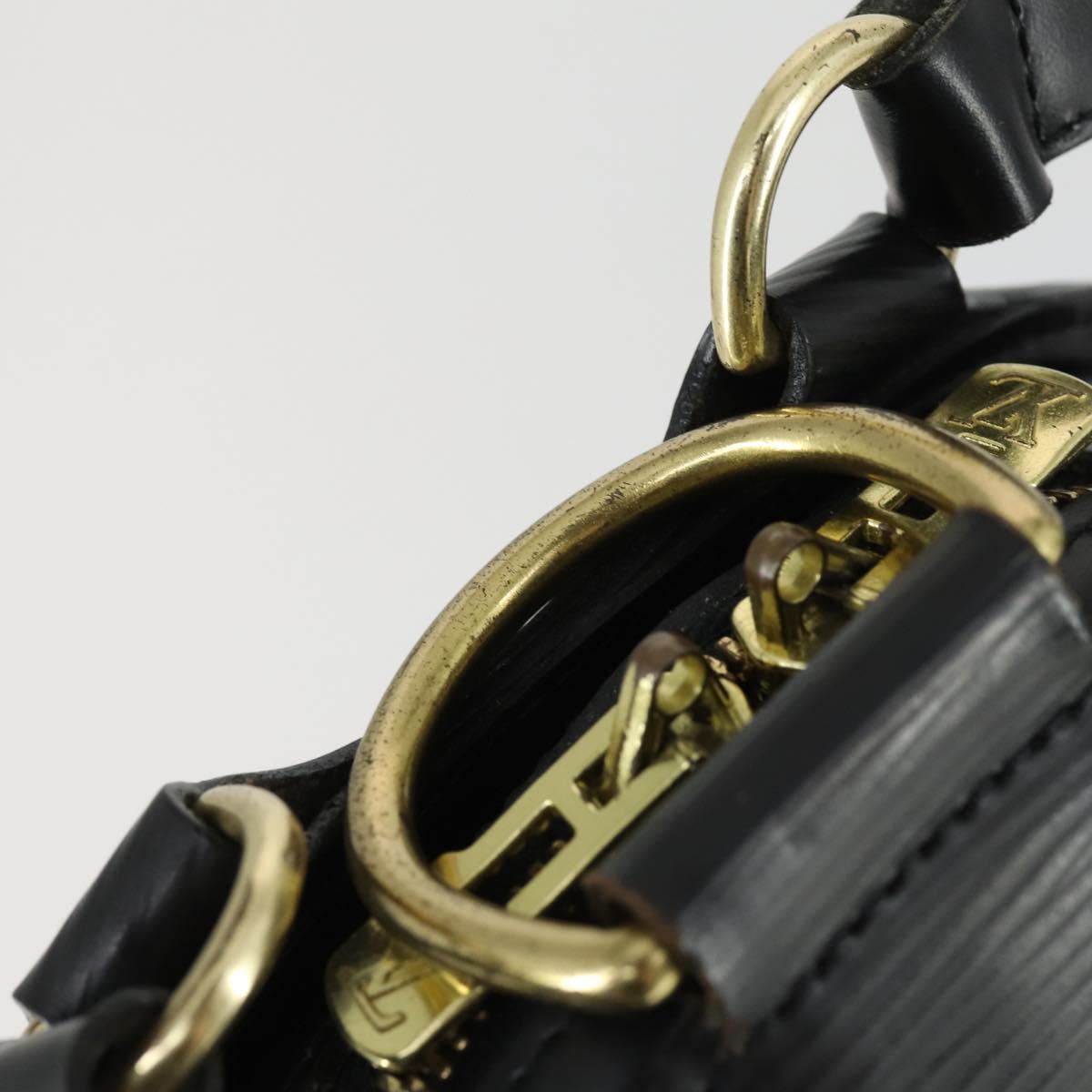 LOUIS VUITTON Epi Mabillon Backpack Black M52232 LV Auth 169981