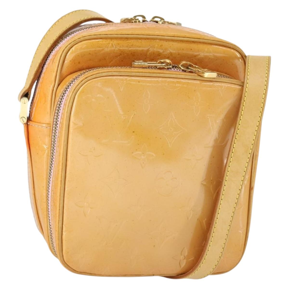 LOUIS VUITTON Monogram Vernis Wooster Bag Marshmallow Pink M91037 LV Auth 169986