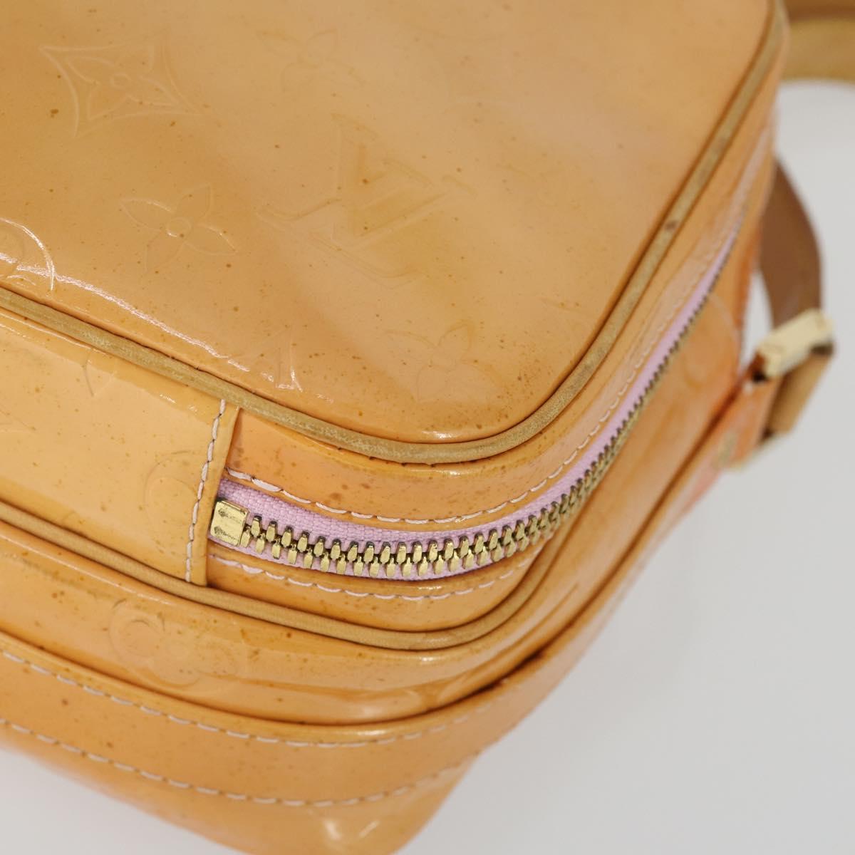 LOUIS VUITTON Monogram Vernis Wooster Bag Marshmallow Pink M91037 LV Auth 169986