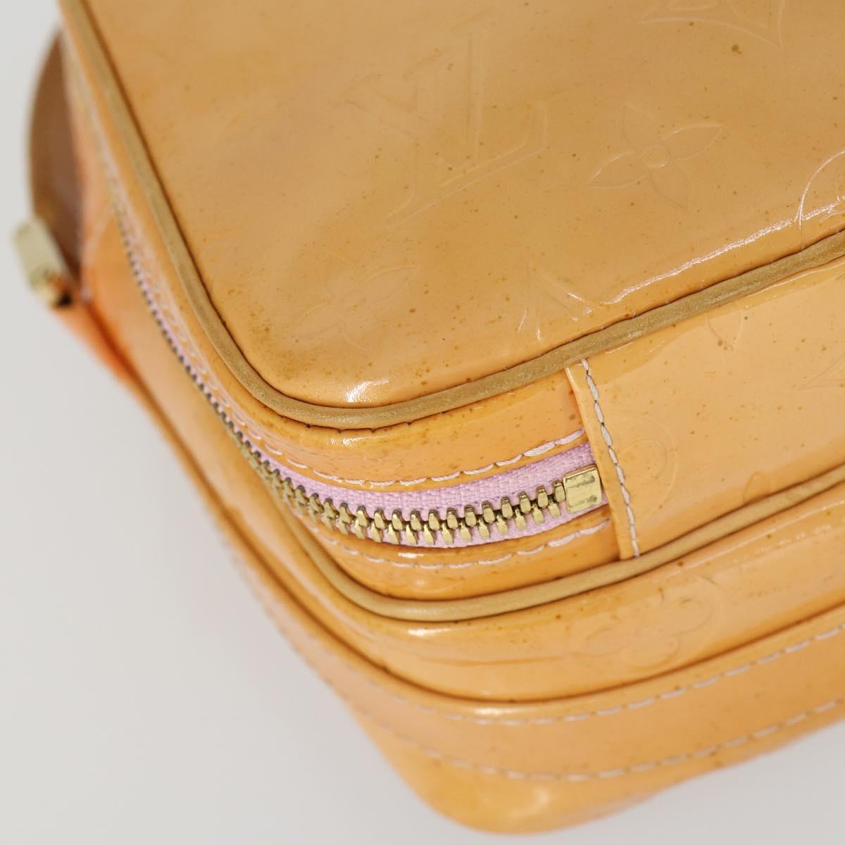 LOUIS VUITTON Monogram Vernis Wooster Bag Marshmallow Pink M91037 LV Auth 169986