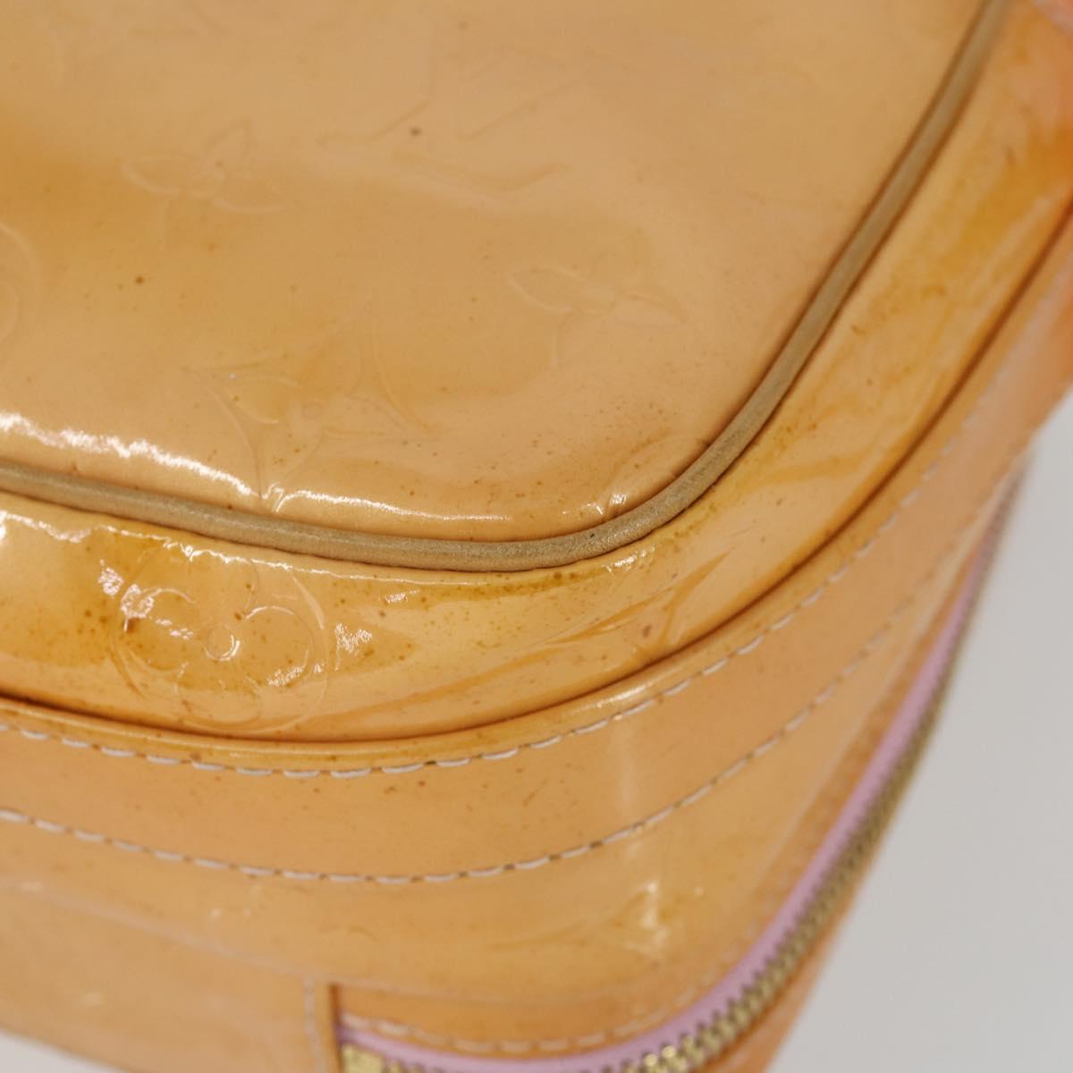 LOUIS VUITTON Monogram Vernis Wooster Bag Marshmallow Pink M91037 LV Auth 169986