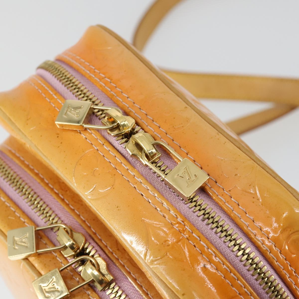 LOUIS VUITTON Monogram Vernis Wooster Bag Marshmallow Pink M91037 LV Auth 169986