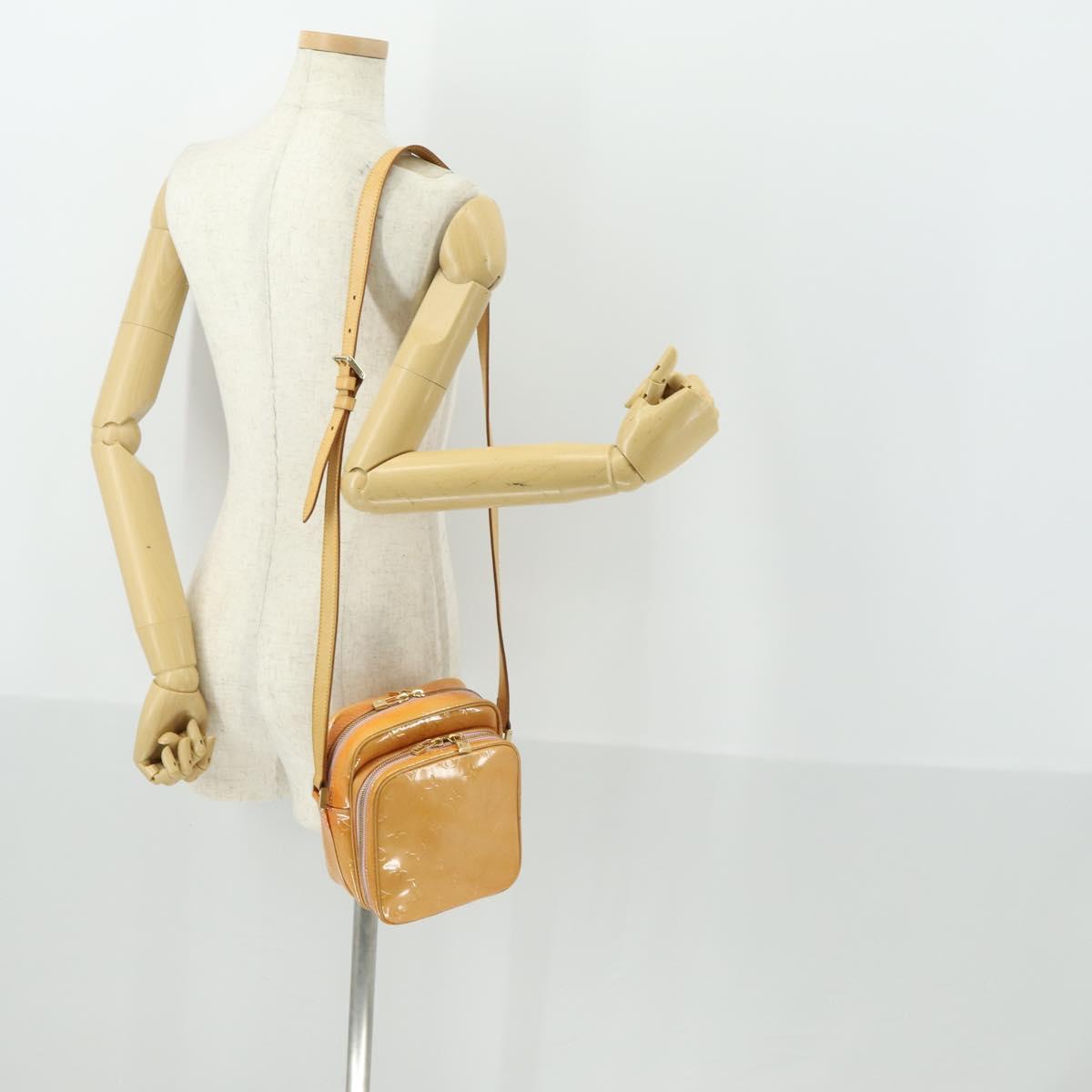 LOUIS VUITTON Monogram Vernis Wooster Bag Marshmallow Pink M91037 LV Auth 169986