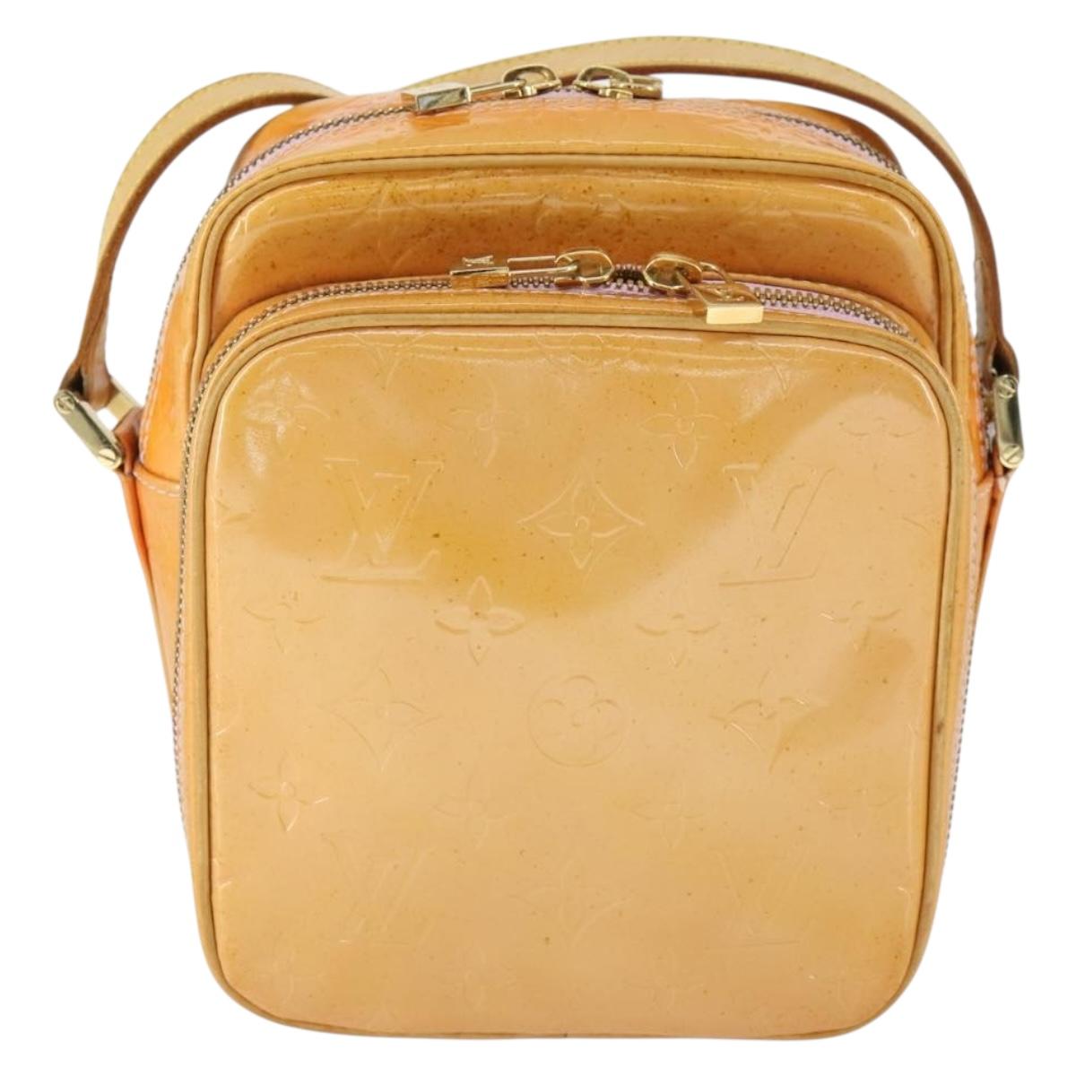 LOUIS VUITTON Monogram Vernis Wooster Bag Marshmallow Pink M91037 LV Auth 169986