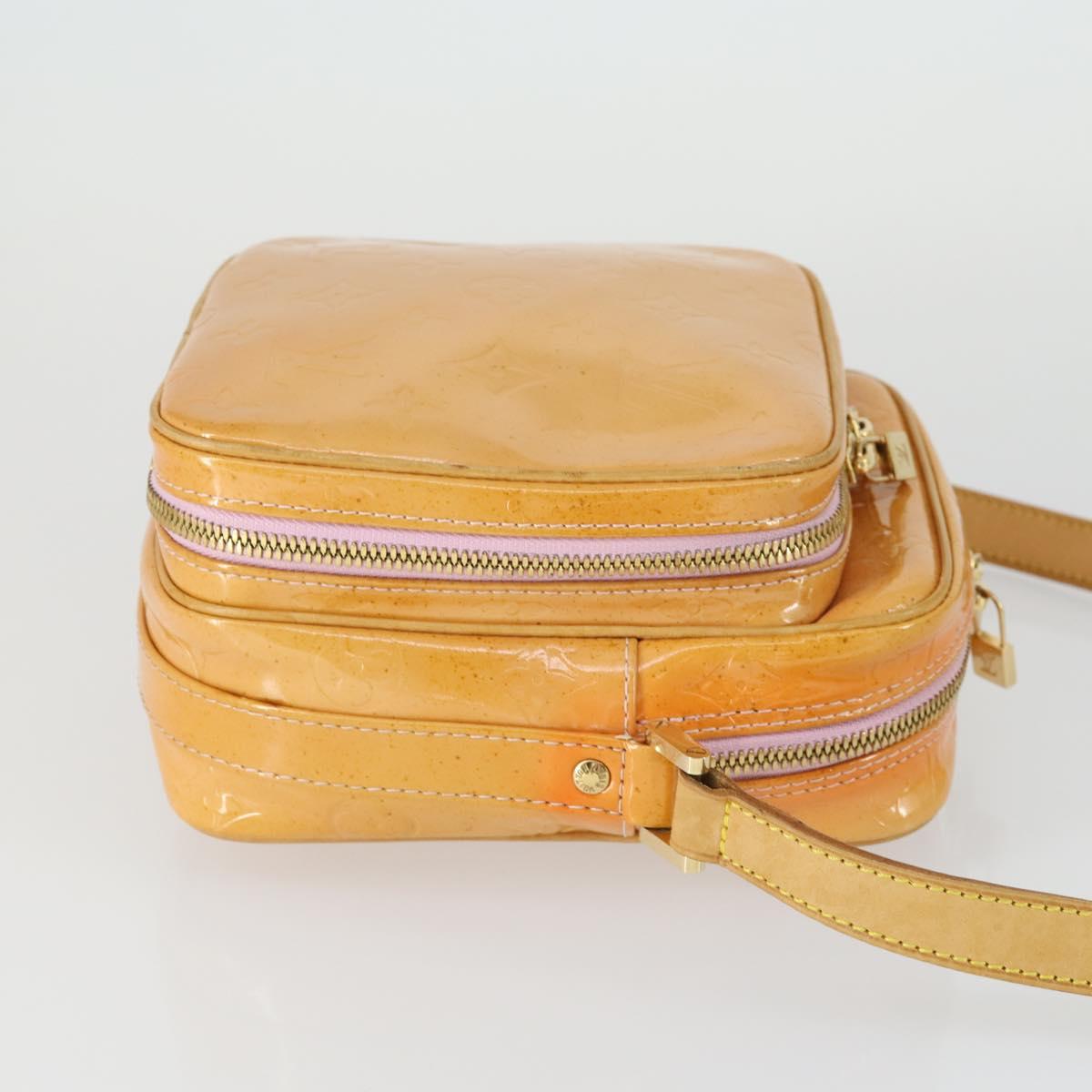 LOUIS VUITTON Monogram Vernis Wooster Bag Marshmallow Pink M91037 LV Auth 169986