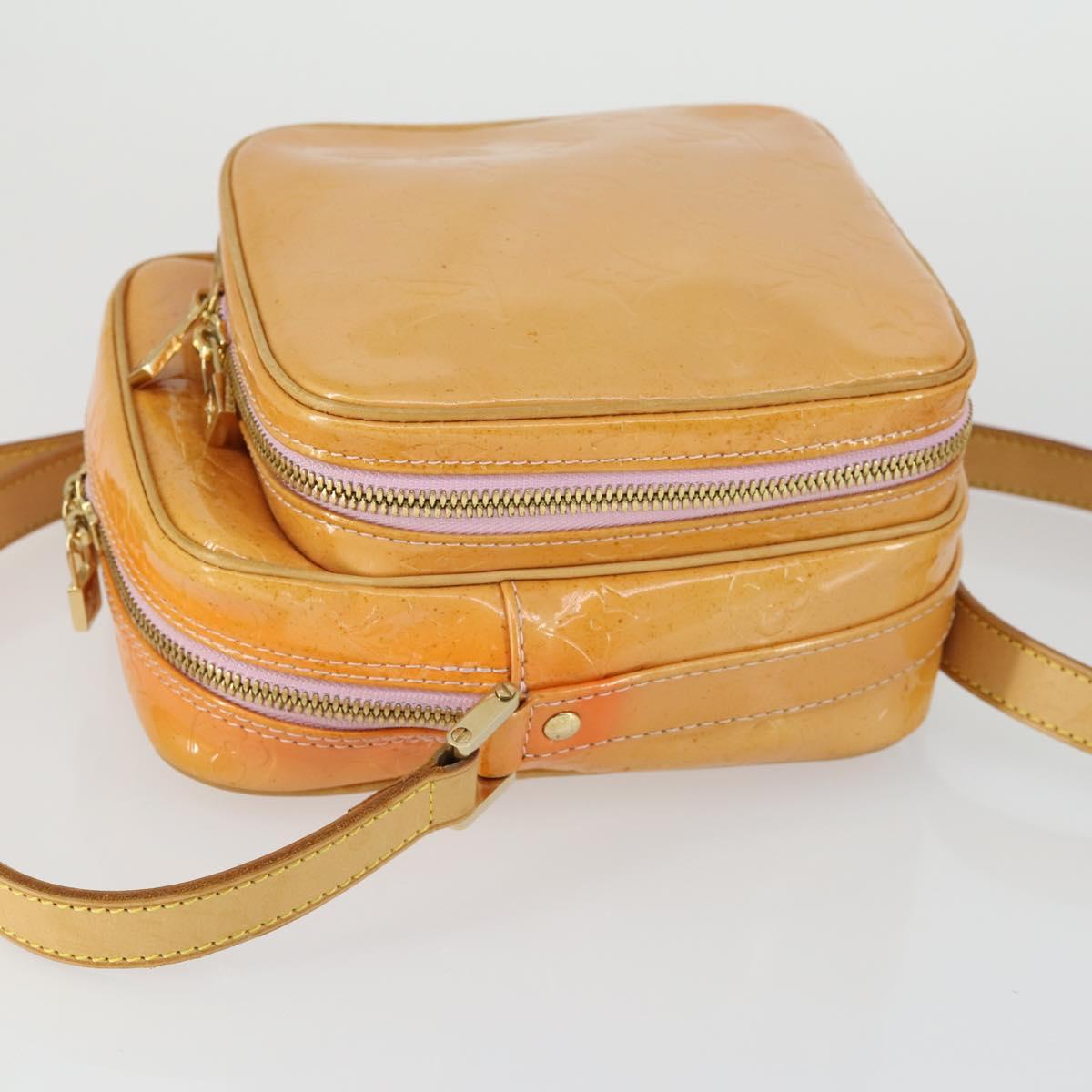 LOUIS VUITTON Monogram Vernis Wooster Bag Marshmallow Pink M91037 LV Auth 169986