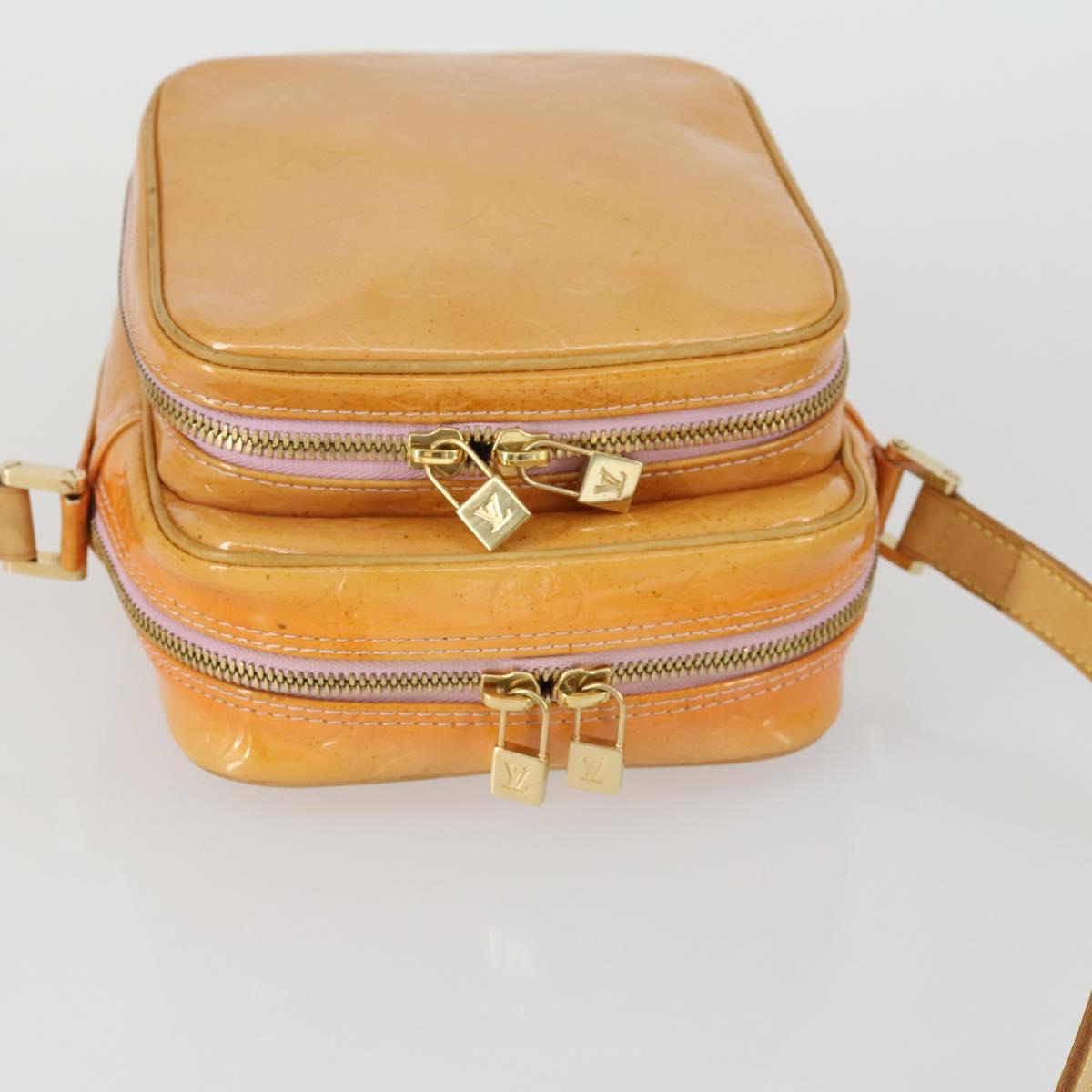 LOUIS VUITTON Monogram Vernis Wooster Bag Marshmallow Pink M91037 LV Auth 169986