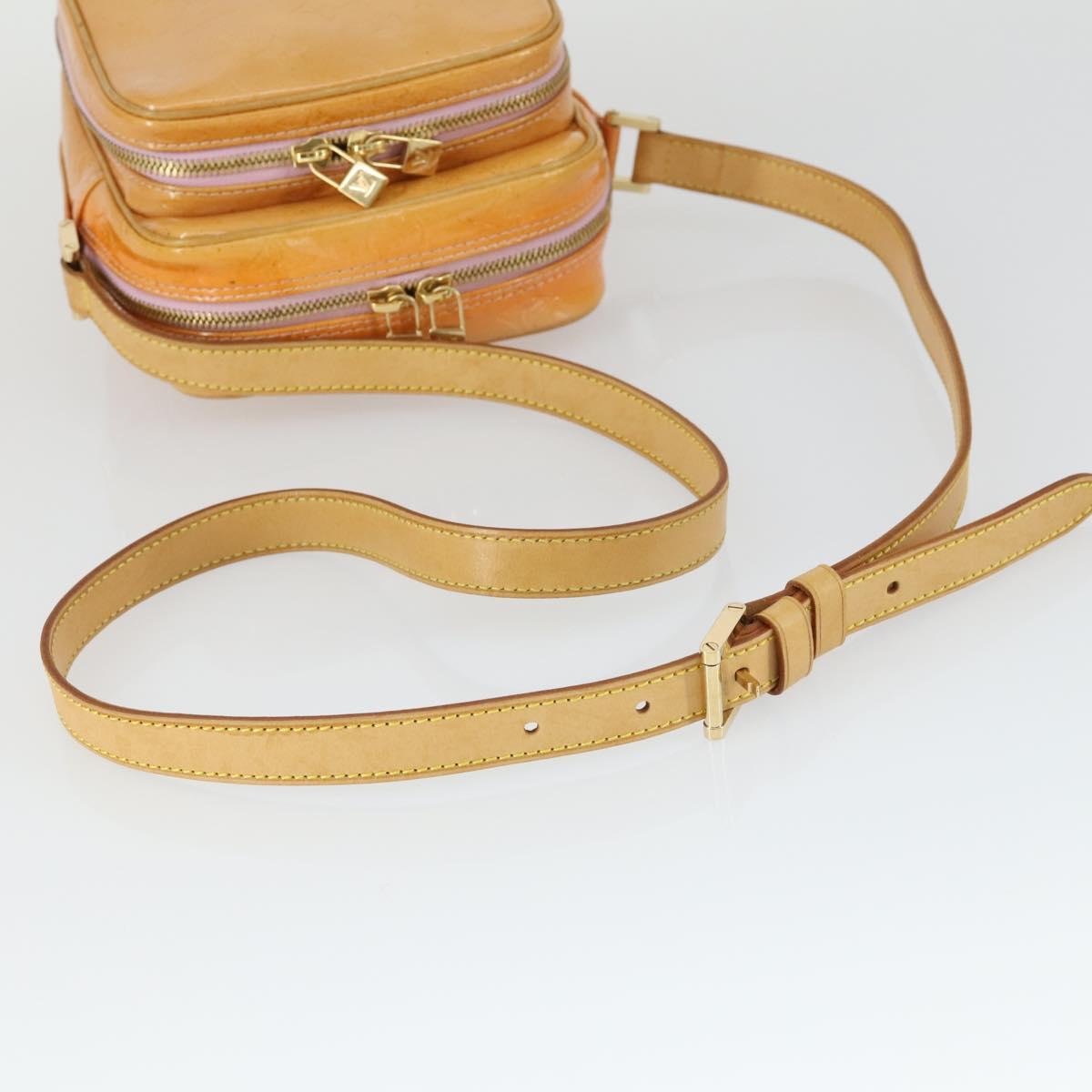 LOUIS VUITTON Monogram Vernis Wooster Bag Marshmallow Pink M91037 LV Auth 169986