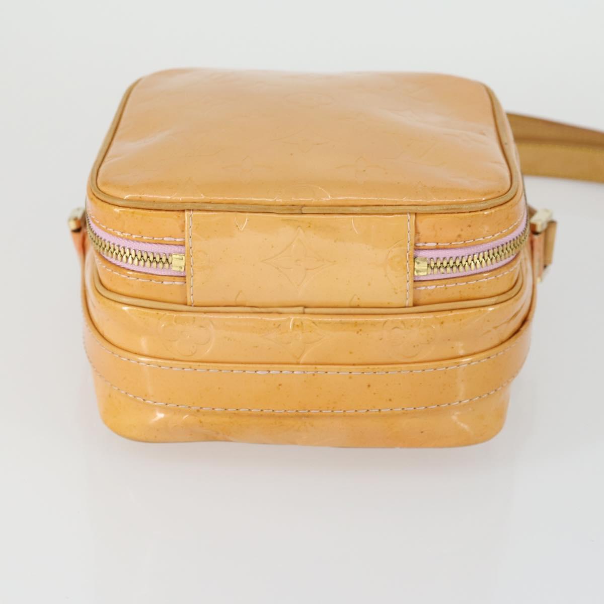 LOUIS VUITTON Monogram Vernis Wooster Bag Marshmallow Pink M91037 LV Auth 169986