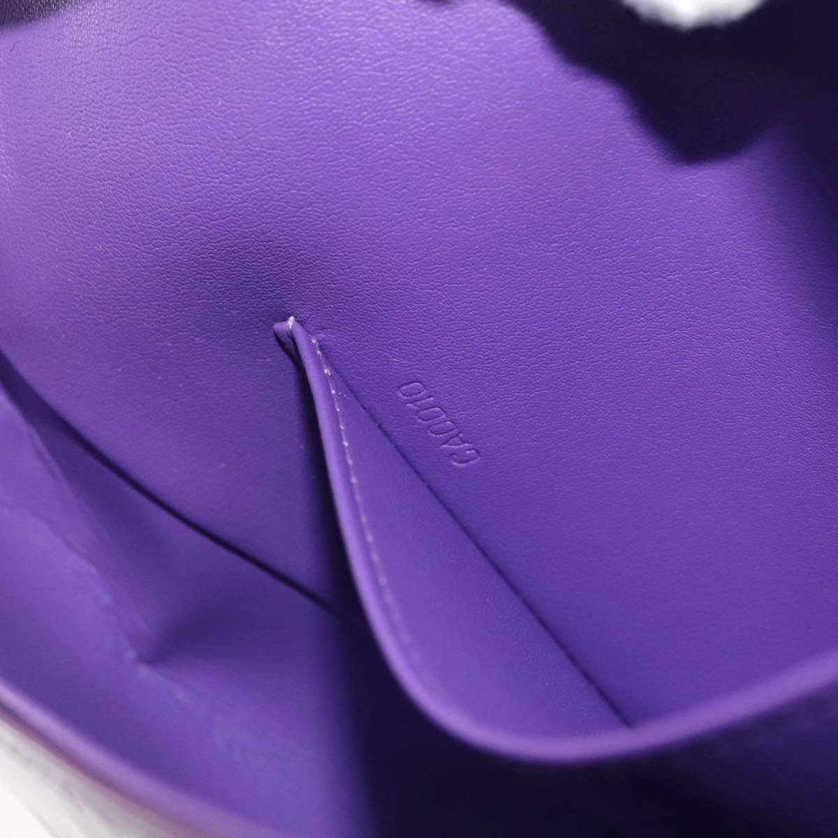 LOUIS VUITTON Vernis Thompson Street Bag Purple Viole M91095 Auth 169990