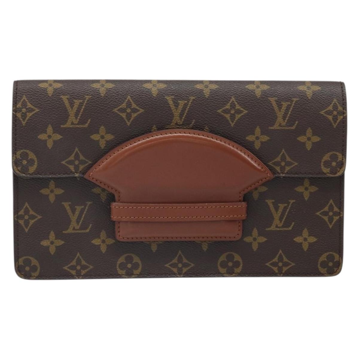 LOUIS VUITTON Monogram Chaillot Clutch Bag M51786 LV Auth 169992
