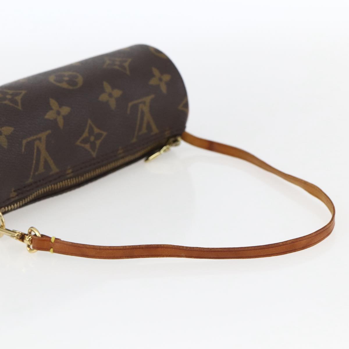 LOUIS VUITTON Monogram Papillon Pouch LV Auth 169999