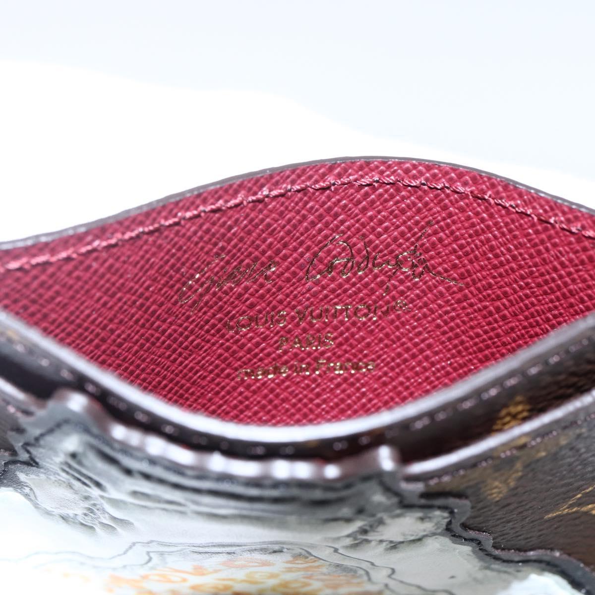 LOUIS VUITTON Catgram Porte Cartes Catnap Card Case M15155 LV Auth 170015SM