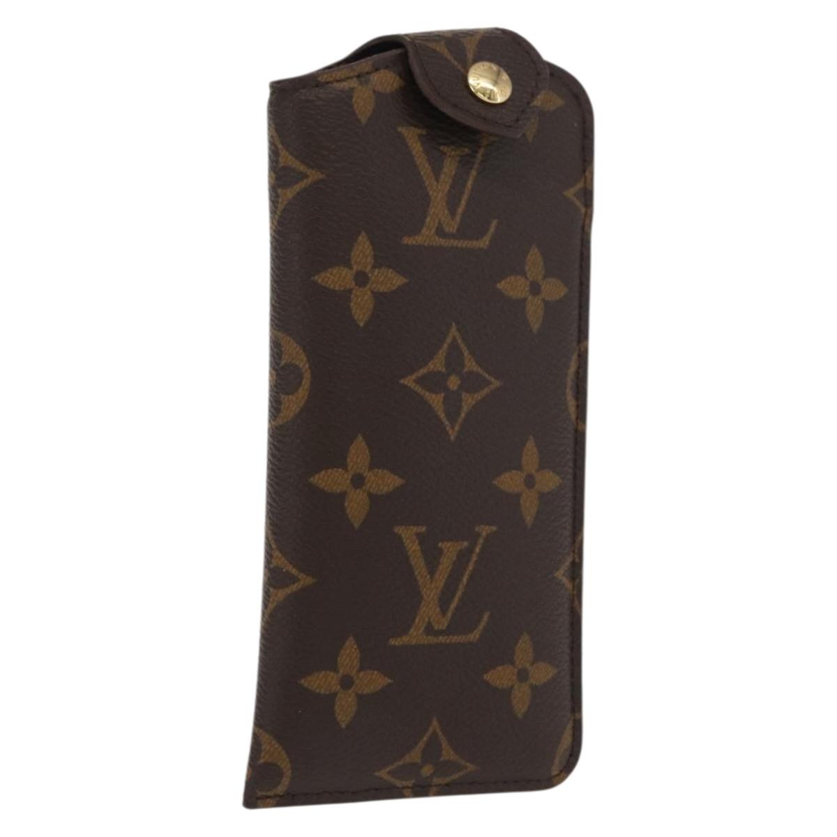 LOUIS VUITTON Monogram Etui Lunette PM Glasses Case M66545 LV Auth 170019V