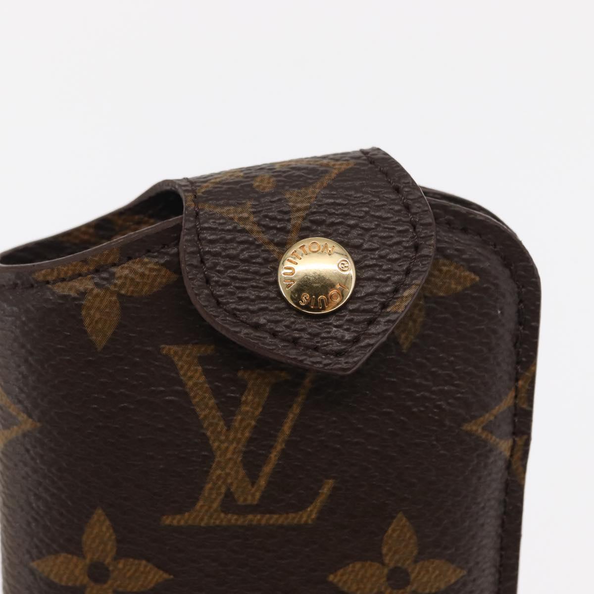LOUIS VUITTON Monogram Etui Lunette PM Glasses Case M66545 LV Auth 170019V