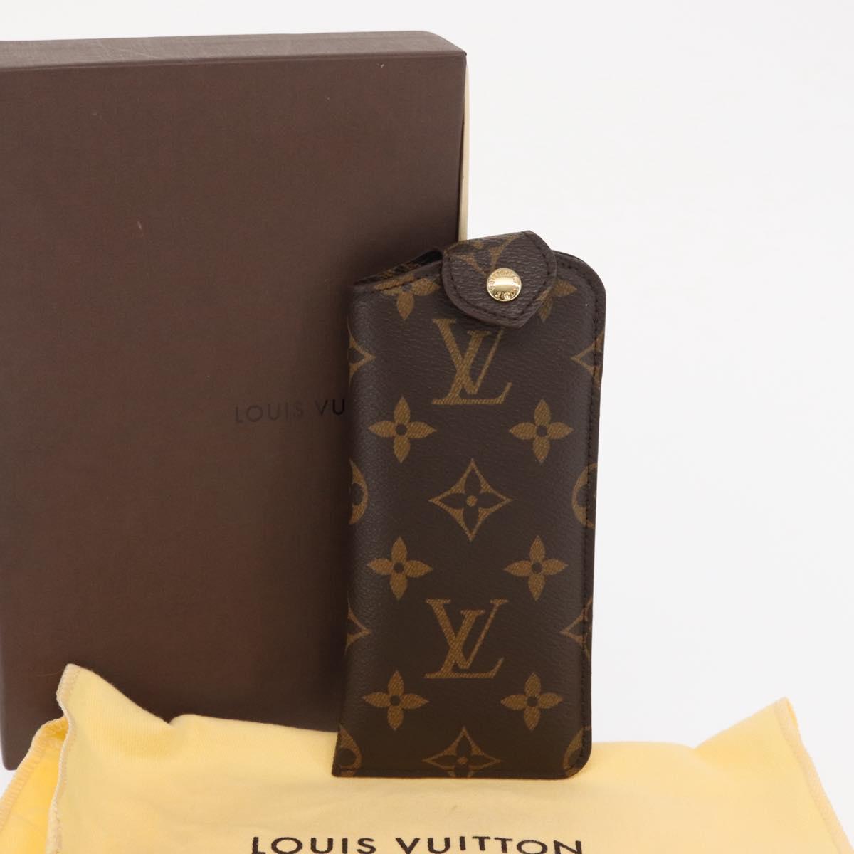 LOUIS VUITTON Monogram Etui Lunette PM Glasses Case M66545 LV Auth 170019V