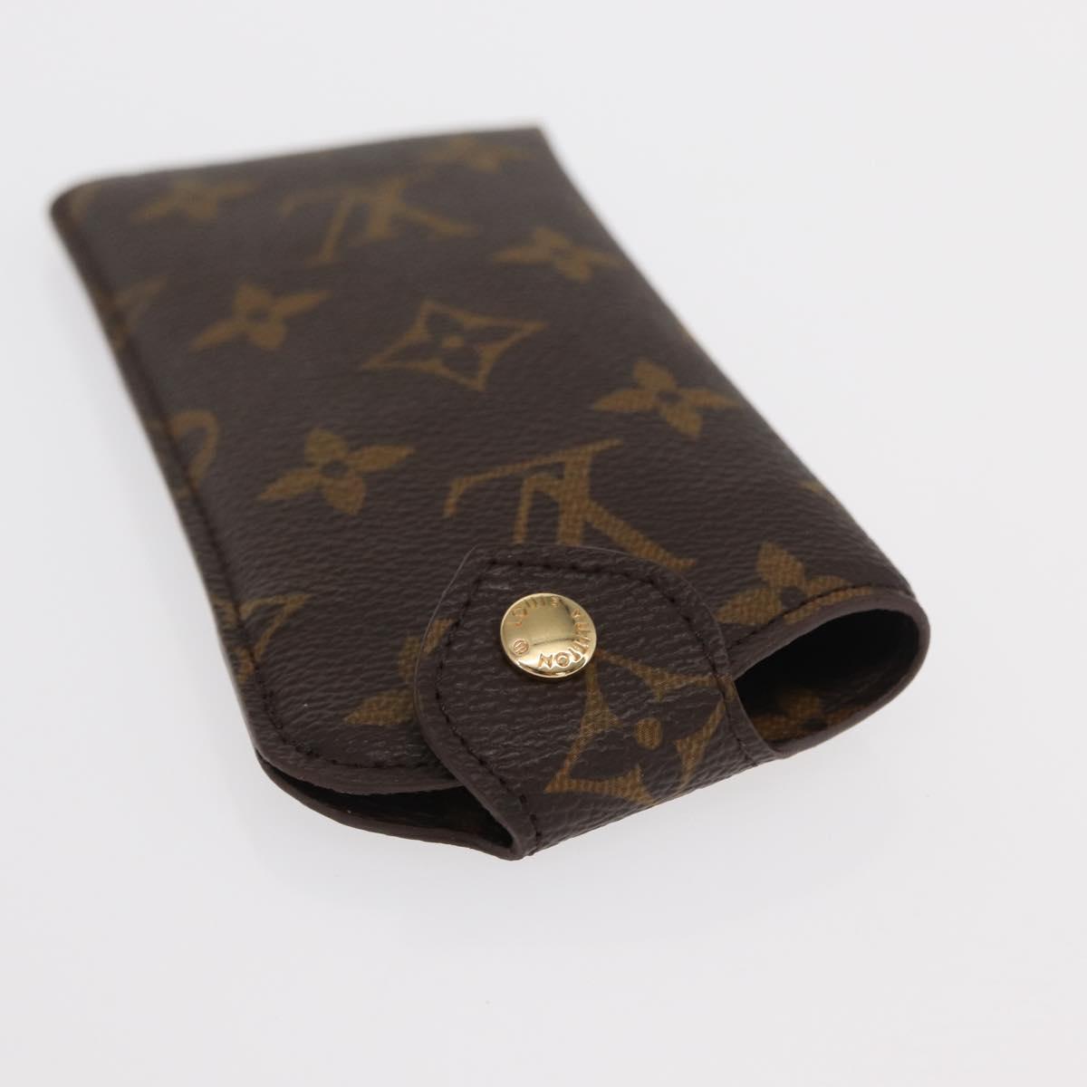 LOUIS VUITTON Monogram Etui Lunette PM Glasses Case M66545 LV Auth 170019V