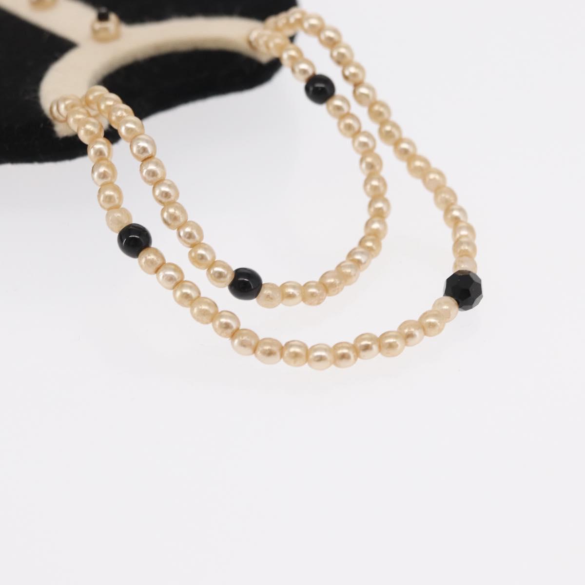 CHANEL Jacket Motif Brooch Velor Black CC Auth 170024V