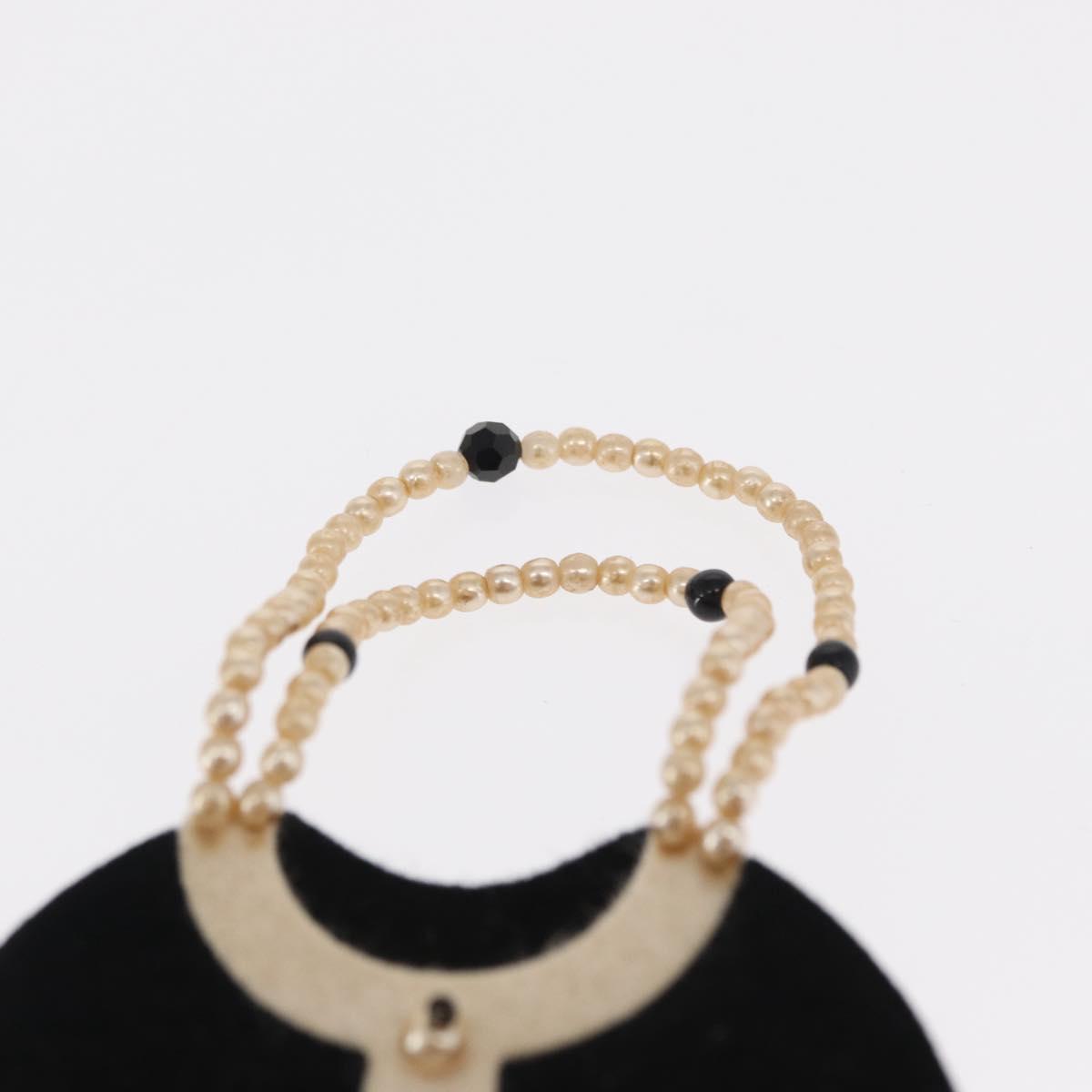 CHANEL Jacket Motif Brooch Velor Black CC Auth 170024V