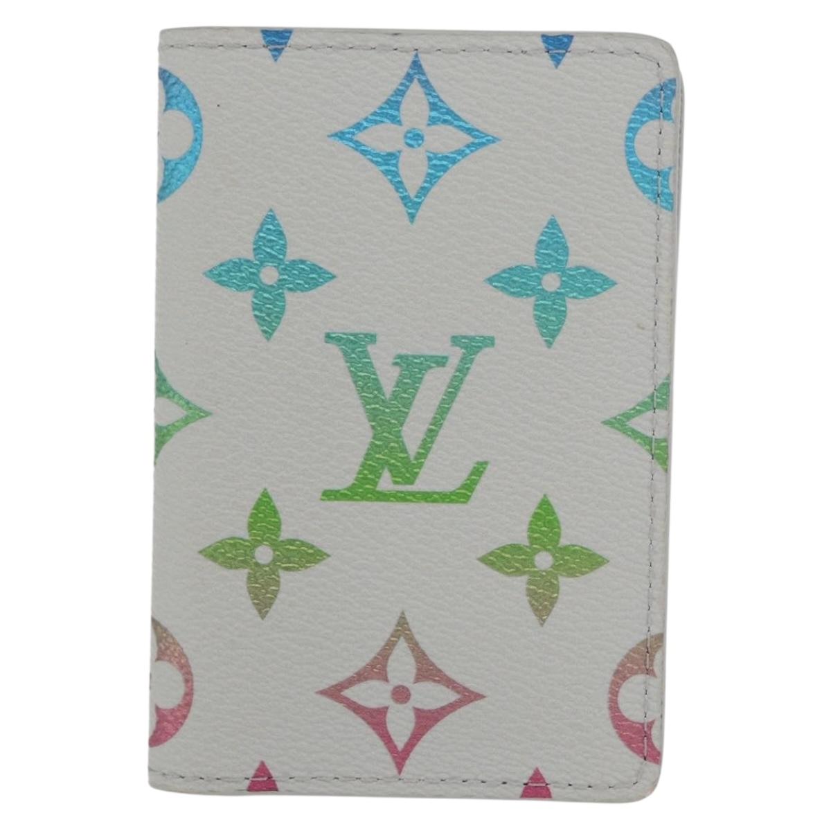 LOUIS VUITTON Iridescent Gradient Organizer De Poch M13910 Auth 170025SAM