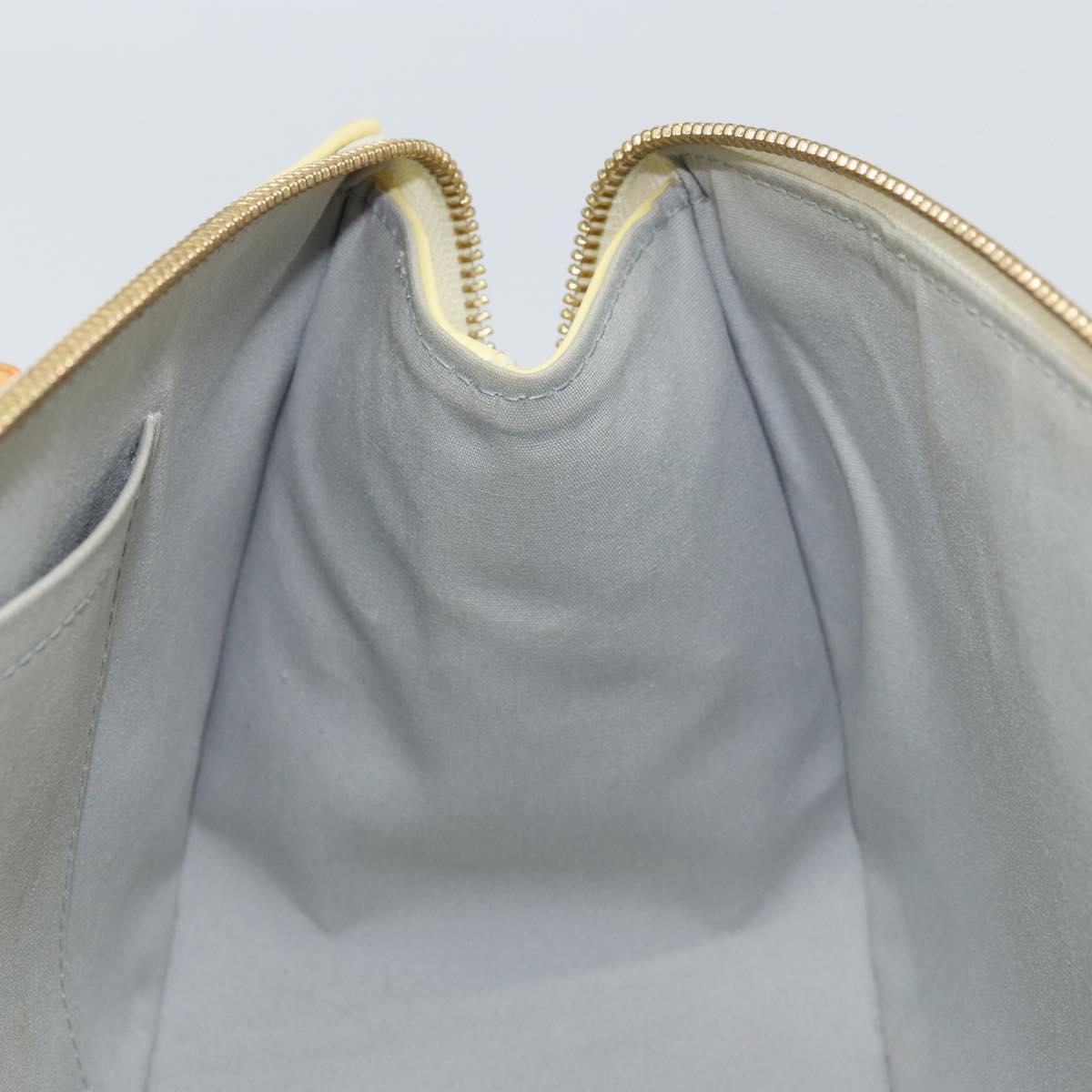 LOUIS VUITTON Monogram Vernis Rosewood Avenue Bag Perle M93508 LV Auth 170052A