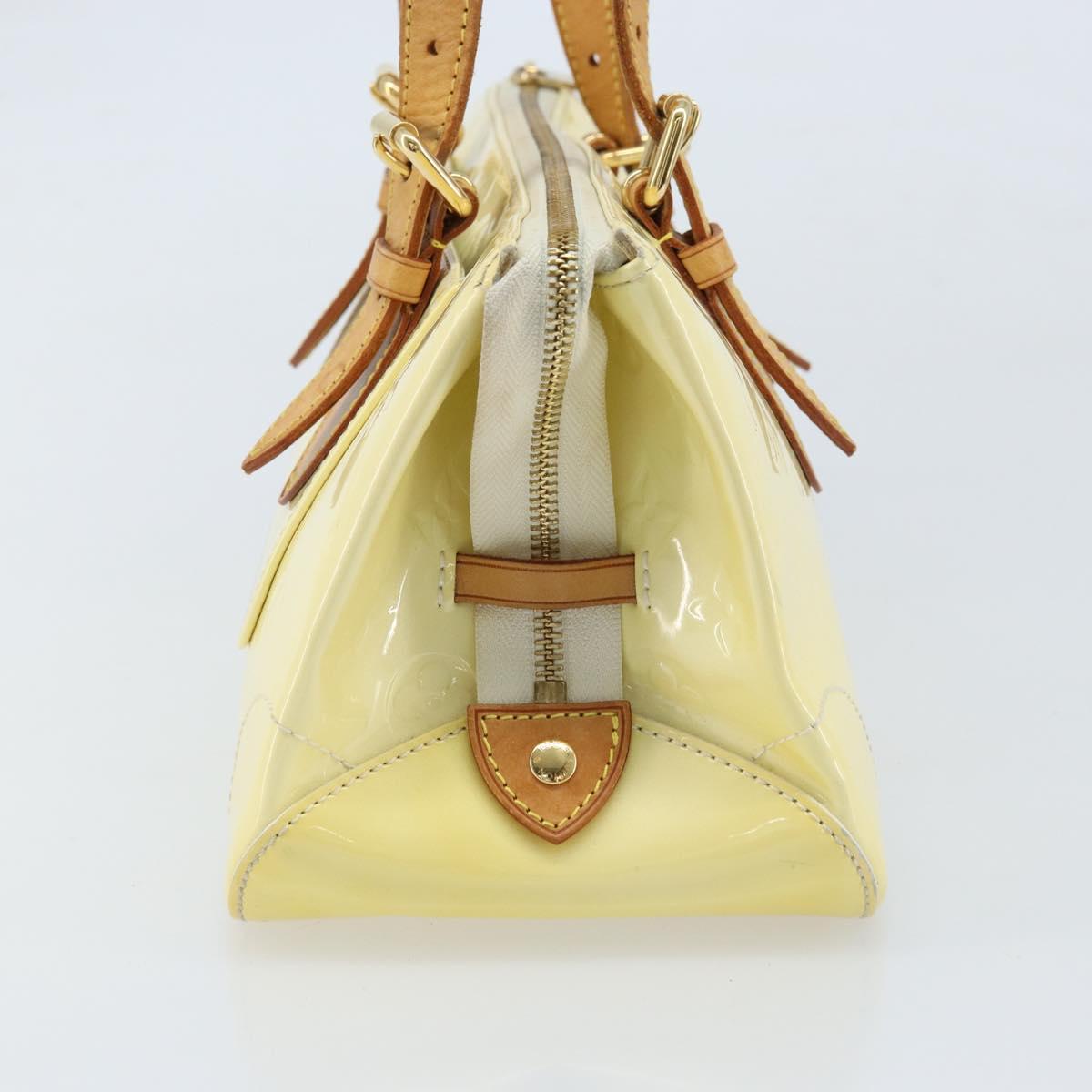 LOUIS VUITTON Monogram Vernis Rosewood Avenue Bag Perle M93508 LV Auth 170052A