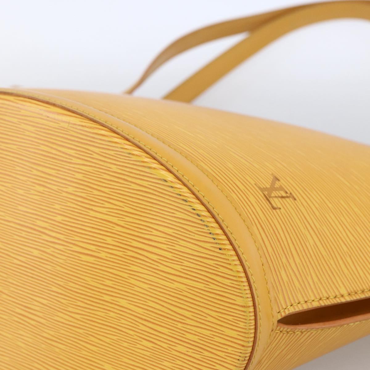 LOUIS VUITTON Epi Saint Jacques Shopping Shoulder Bag Yellow M52269 Auth 170060