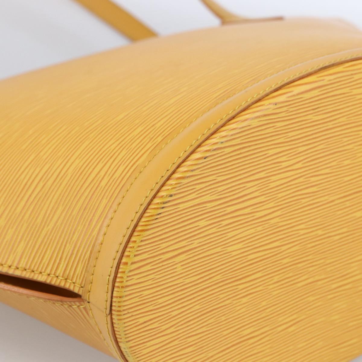 LOUIS VUITTON Epi Saint Jacques Shopping Shoulder Bag Yellow M52269 Auth 170060