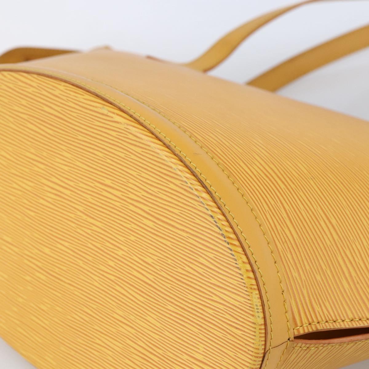 LOUIS VUITTON Epi Saint Jacques Shopping Shoulder Bag Yellow M52269 Auth 170060
