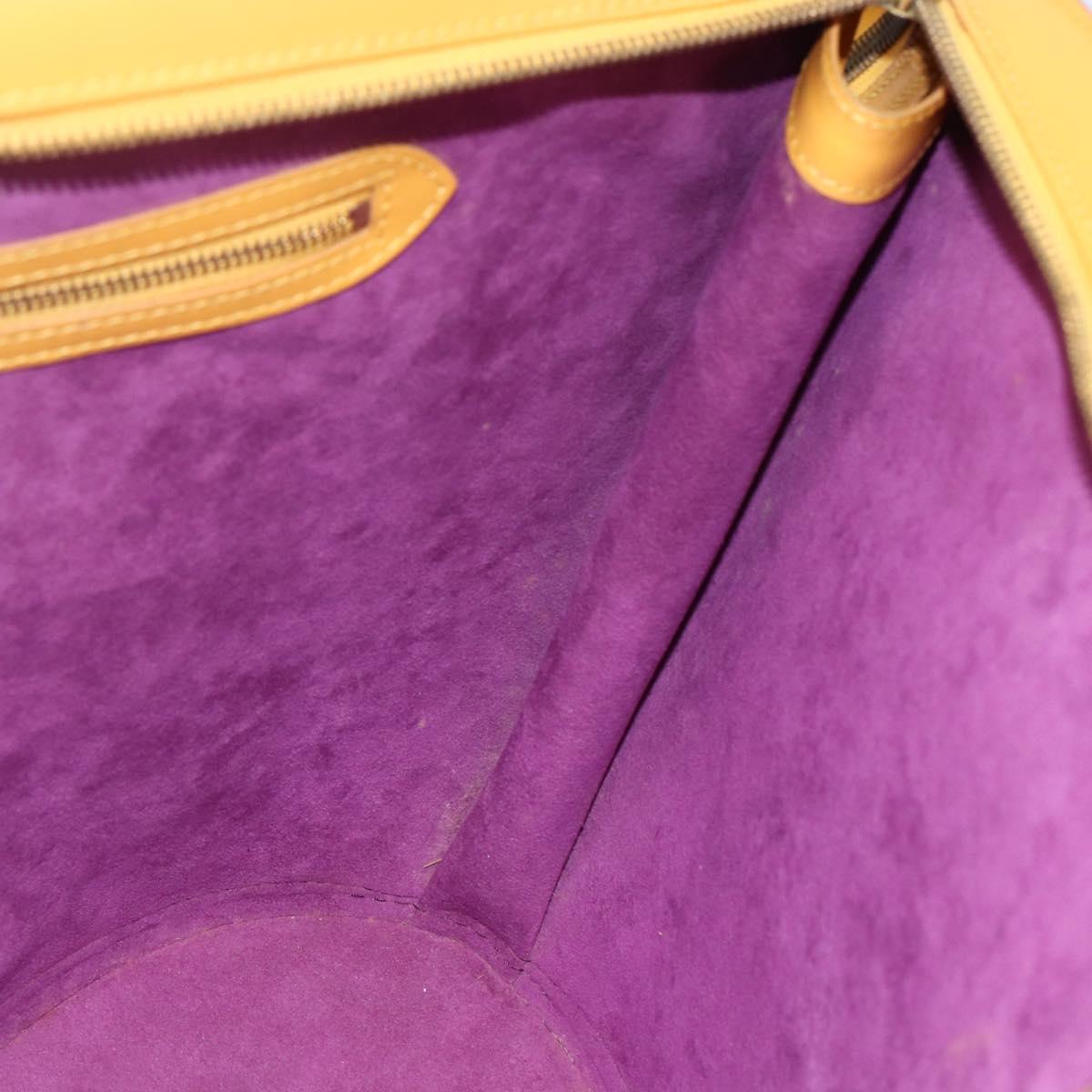 LOUIS VUITTON Epi Saint Jacques Shopping Shoulder Bag Yellow M52269 Auth 170060