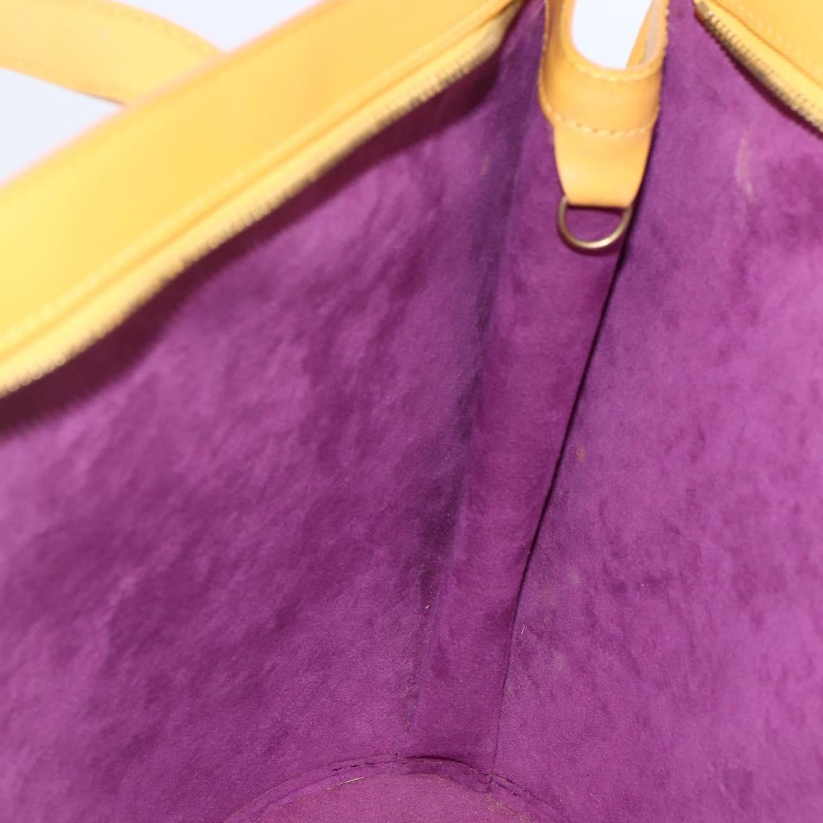 LOUIS VUITTON Epi Saint Jacques Shopping Shoulder Bag Yellow M52269 Auth 170060