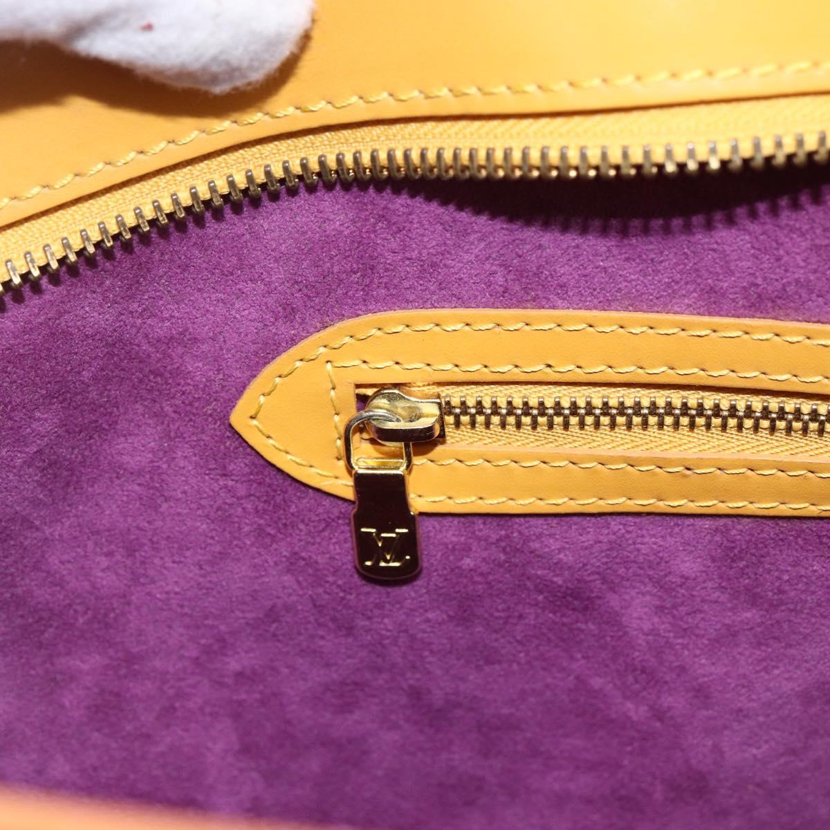 LOUIS VUITTON Epi Saint Jacques Shopping Shoulder Bag Yellow M52269 Auth 170060