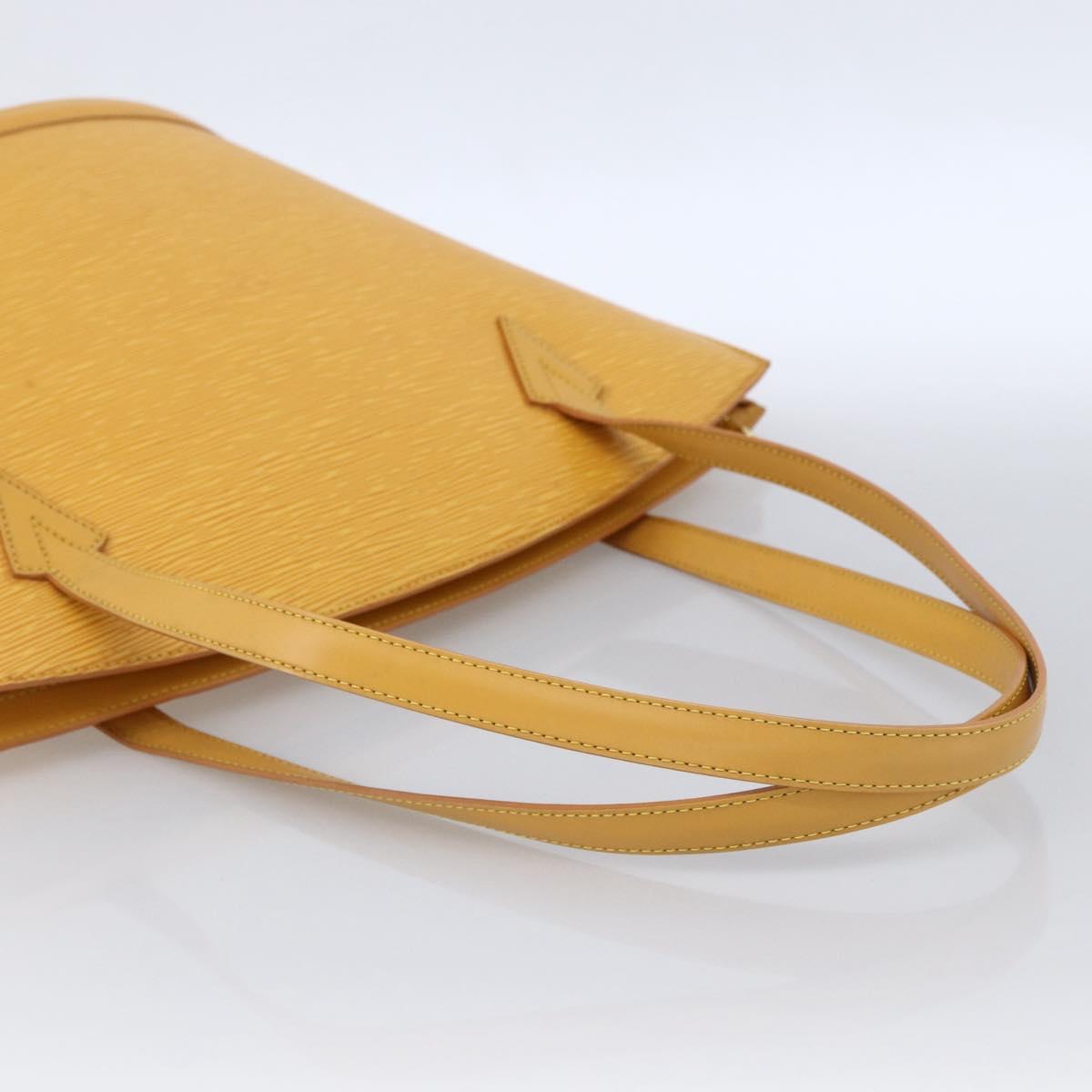 LOUIS VUITTON Epi Saint Jacques Shopping Shoulder Bag Yellow M52269 Auth 170060