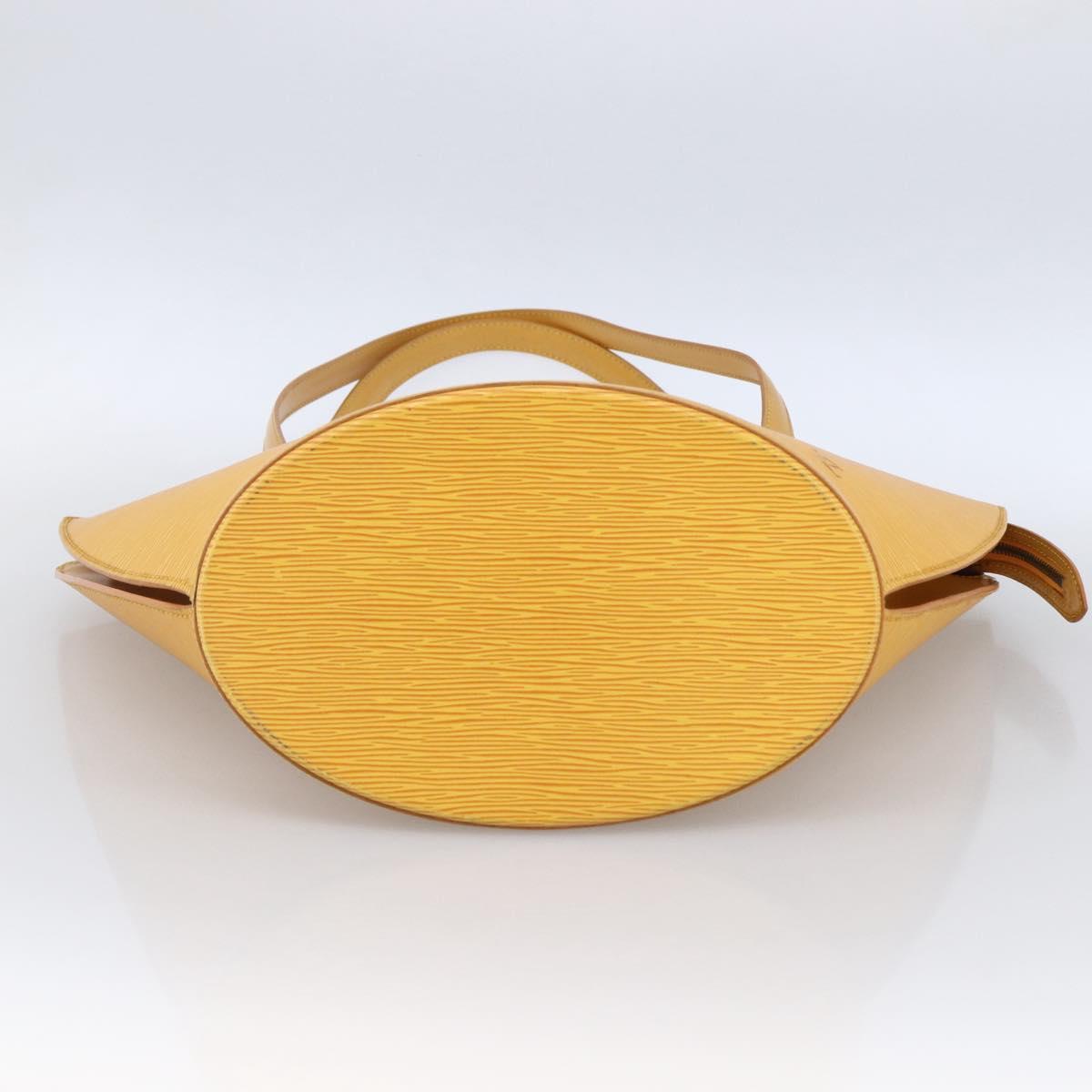 LOUIS VUITTON Epi Saint Jacques Shopping Shoulder Bag Yellow M52269 Auth 170060