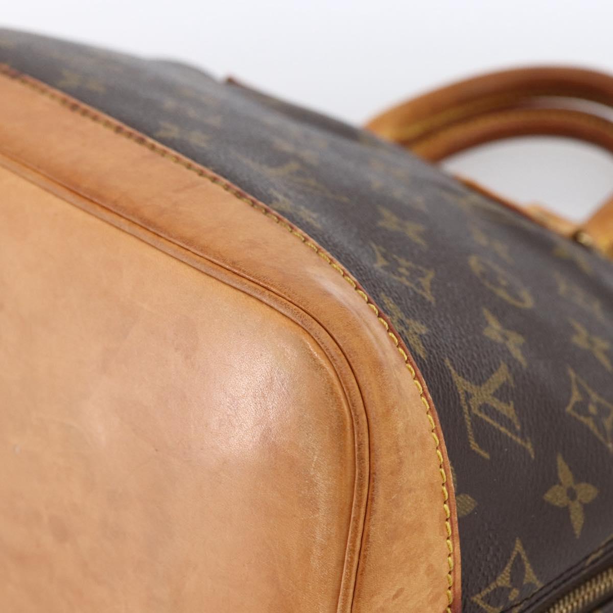 LOUIS VUITTON Monogram Alma Hand Bag M51130 LV Auth 170065