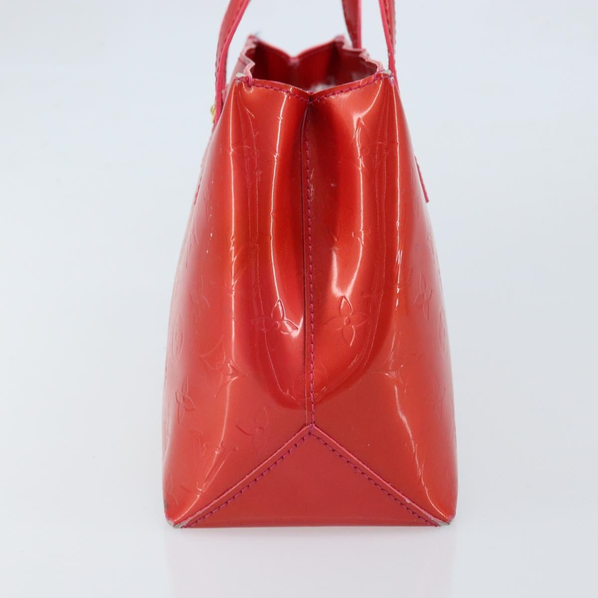 LOUIS VUITTON Monogram Vernis Wilshire Boulevard Bag Rose Pop M93643 Auth 170093