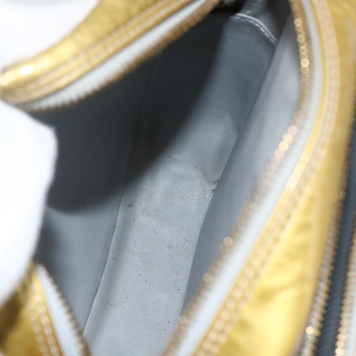 LOUIS VUITTON Monogram Vernis Wooster Shoulder Bag Gris M91036 LV Auth 170095