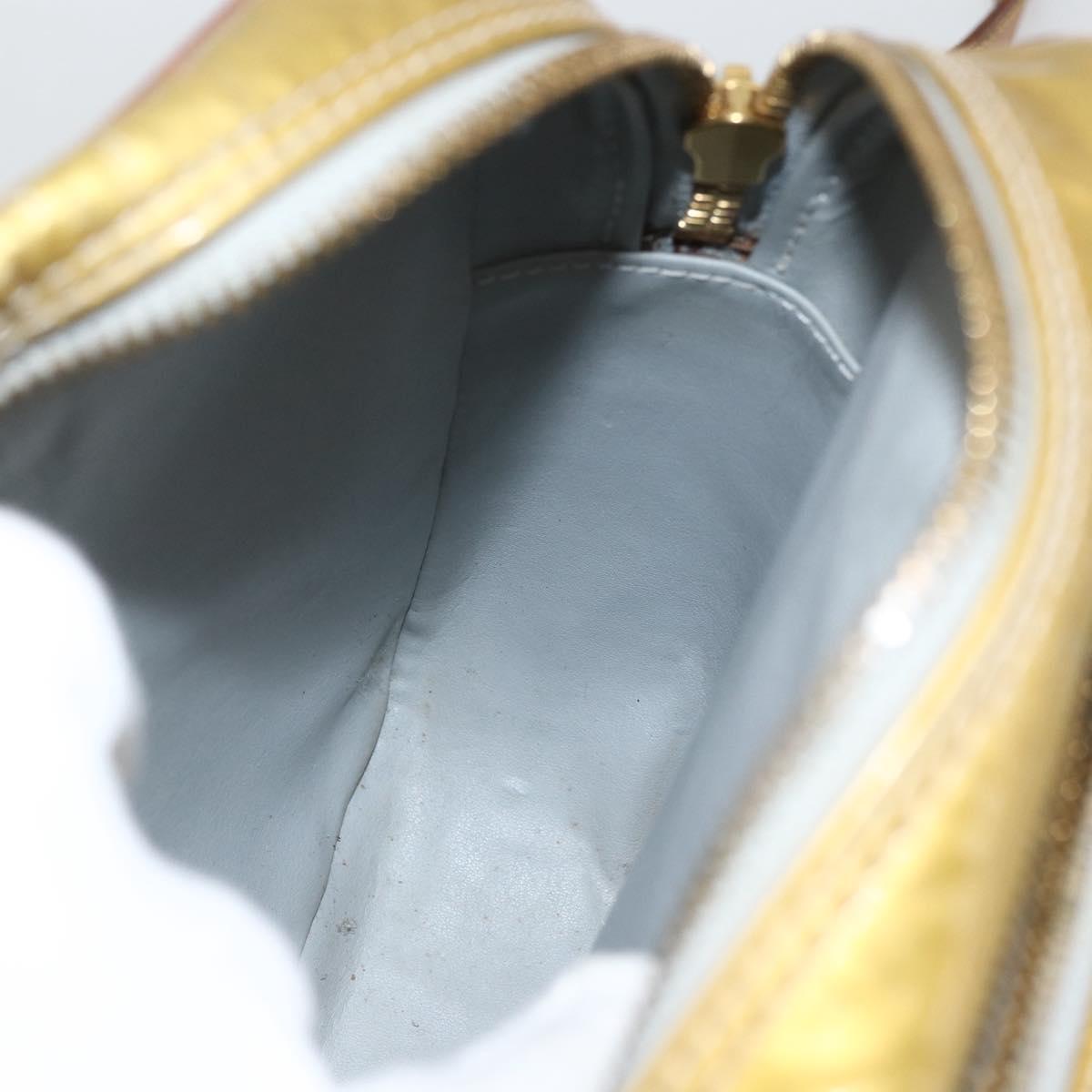 LOUIS VUITTON Monogram Vernis Wooster Shoulder Bag Gris M91036 LV Auth 170095