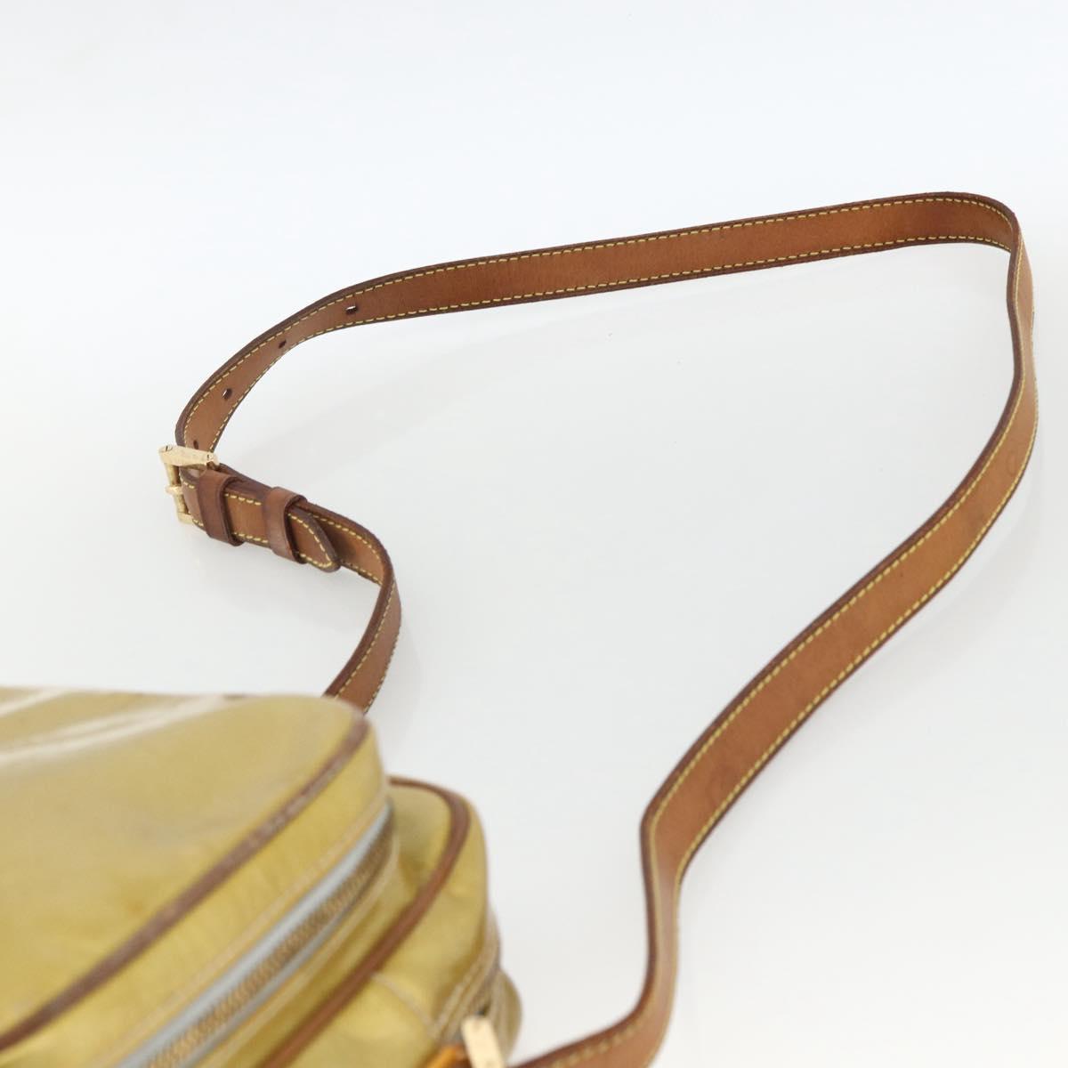 LOUIS VUITTON Monogram Vernis Wooster Shoulder Bag Gris M91036 LV Auth 170095