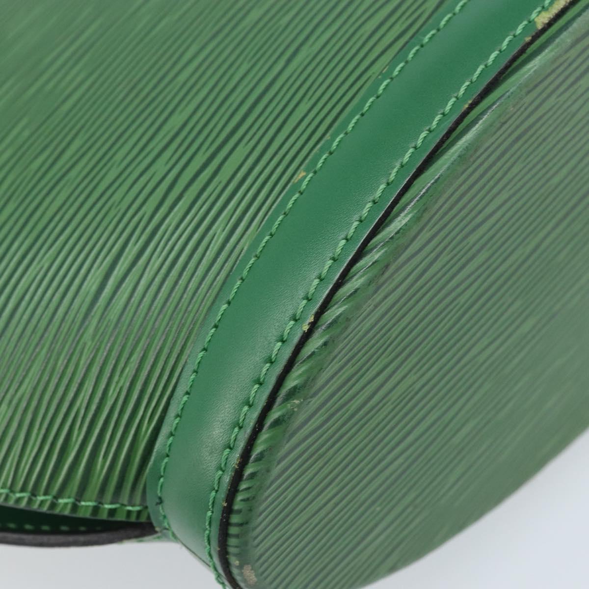 LOUIS VUITTON Epi Saint Jacques Poignees Long Bag Green M52334 LV Auth 170097