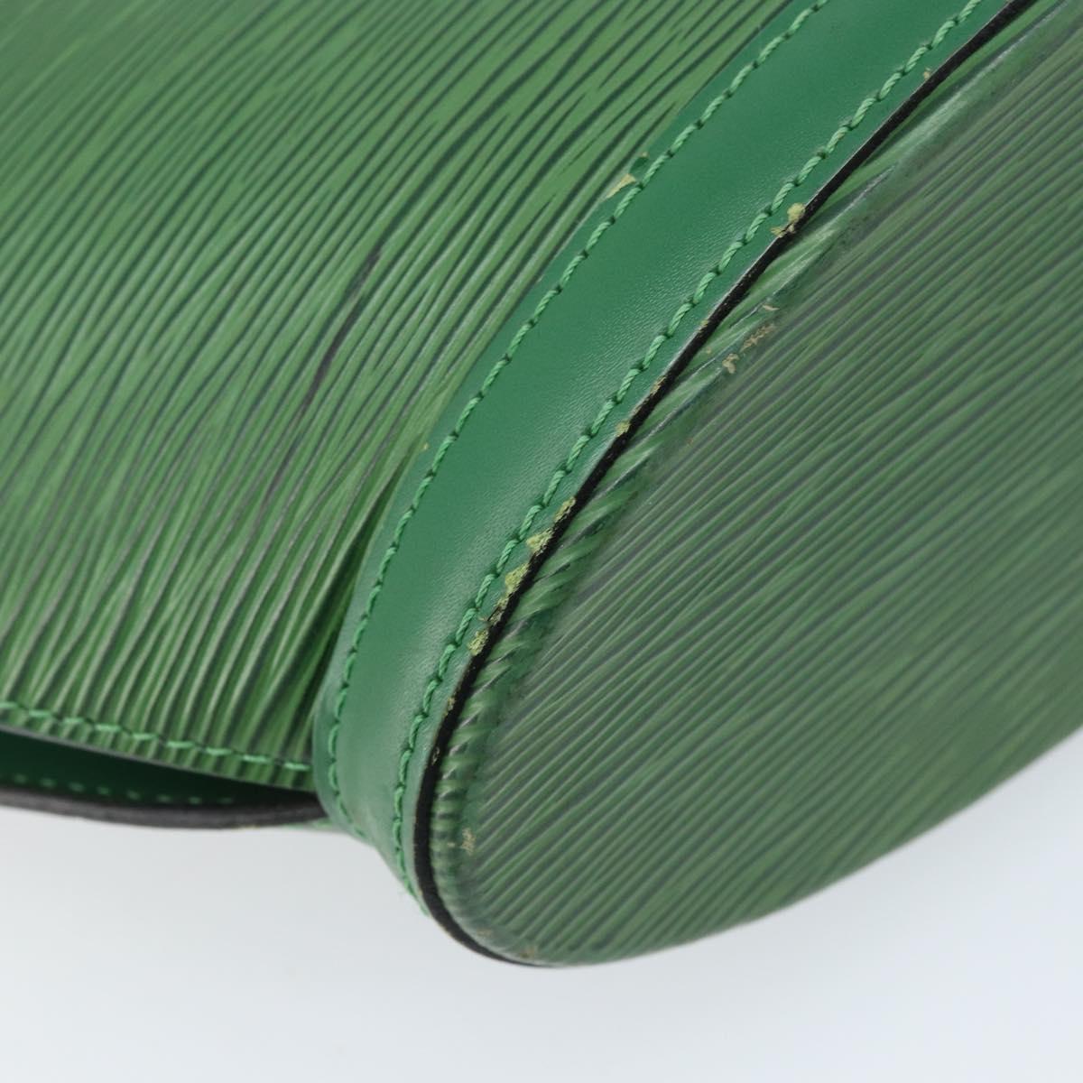 LOUIS VUITTON Epi Saint Jacques Poignees Long Bag Green M52334 LV Auth 170097