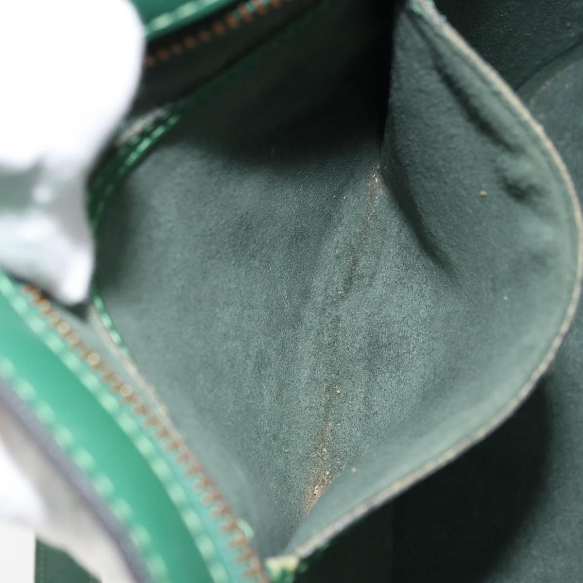 LOUIS VUITTON Epi Saint Jacques Poignees Long Bag Green M52334 LV Auth 170097