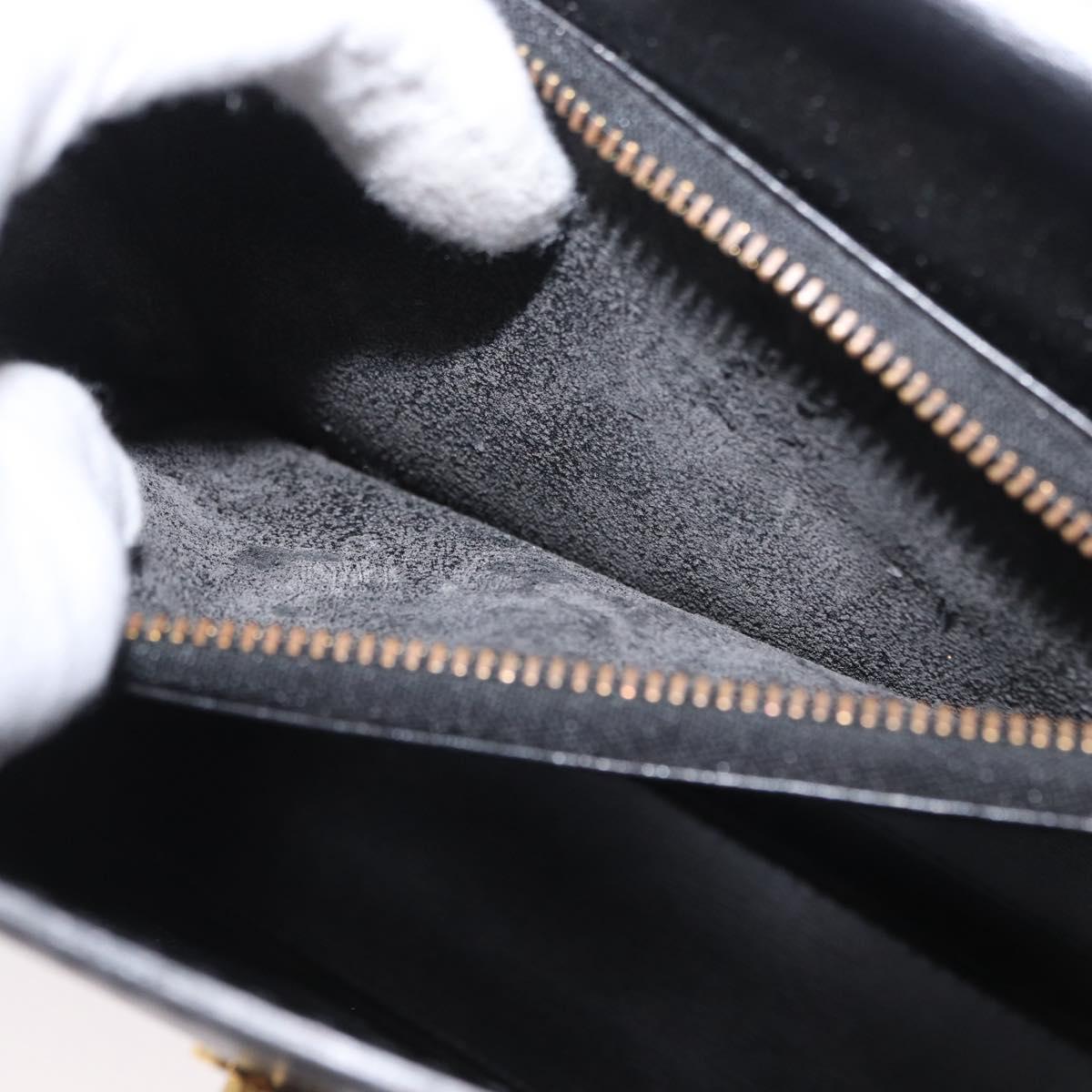 LOUIS VUITTON Epi Malesherbes Hand Bag Black M52372 LV Auth 170100