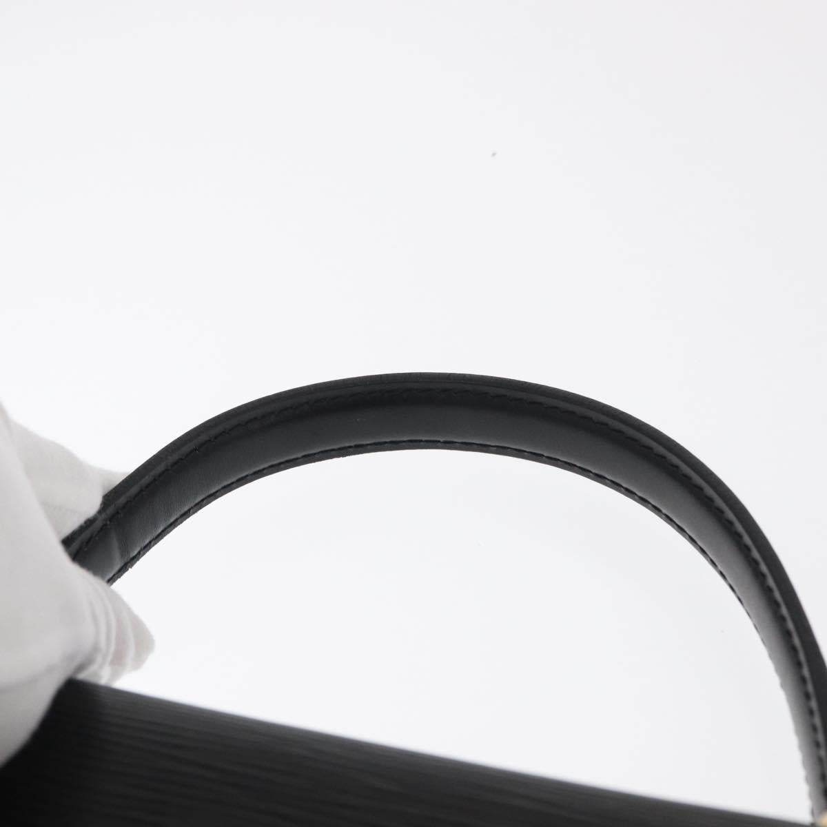 LOUIS VUITTON Epi Malesherbes Hand Bag Black M52372 LV Auth 170100