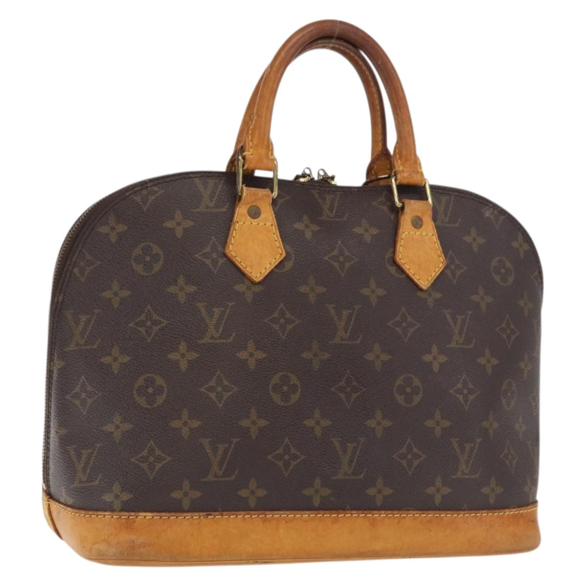 LOUIS VUITTON Monogram Alma Hand Bag M51130 LV Auth 170102